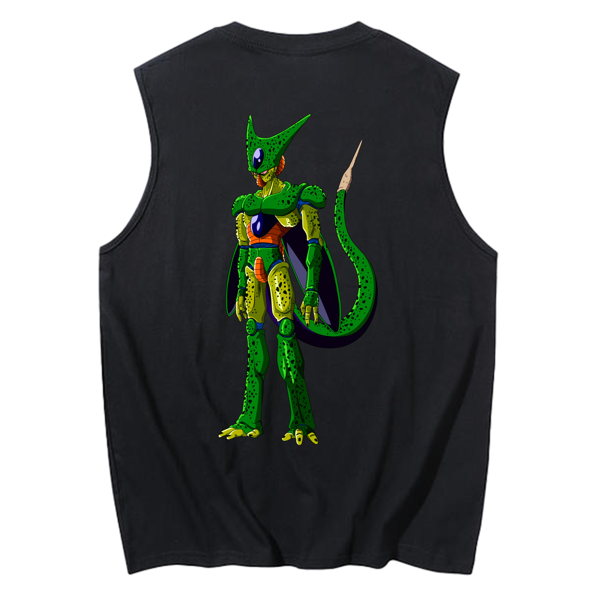 （画像用） ドラゴンボール セル DRAGON BALL Cell コットン100％タンクトップ（背面プリント）