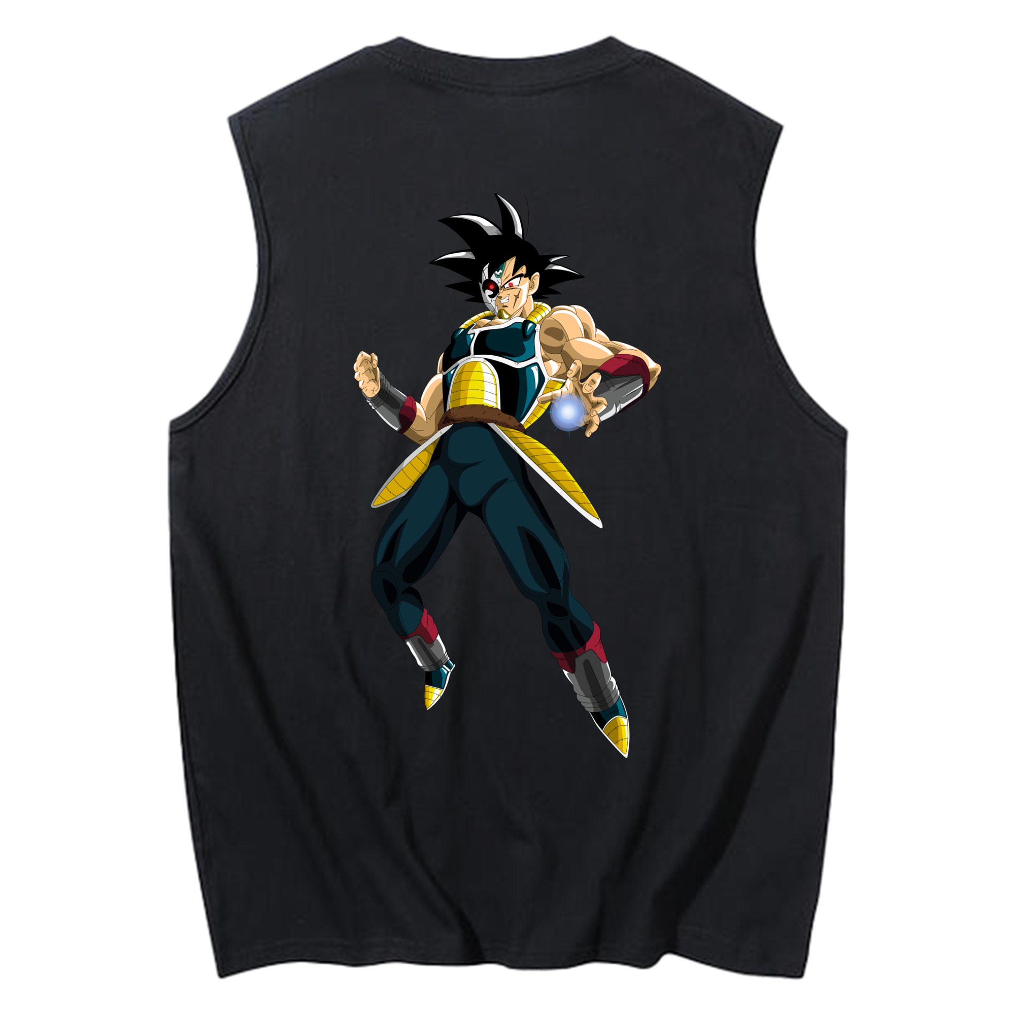 （画像用） ドラゴンボール バーダック DRAGON BALL Burdock コットン100％タンクトップ（背面プリント）
