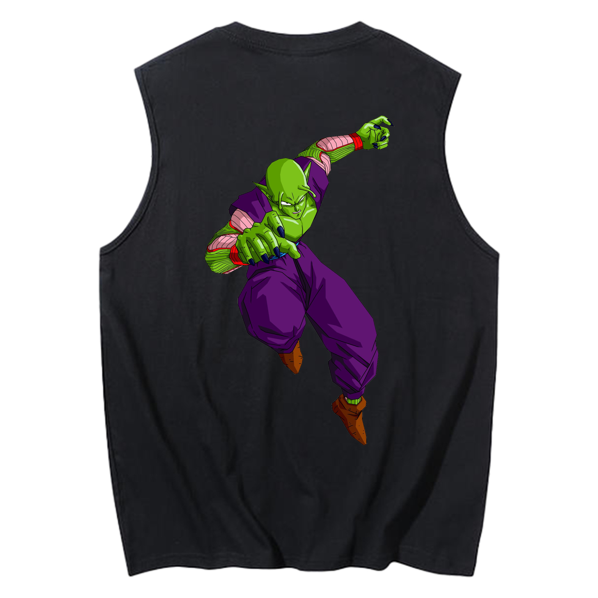 （画像用） ドラゴンボール ピッコロ DRAGON BALL Piccolo コットン100％タンクトップ（背面プリント）