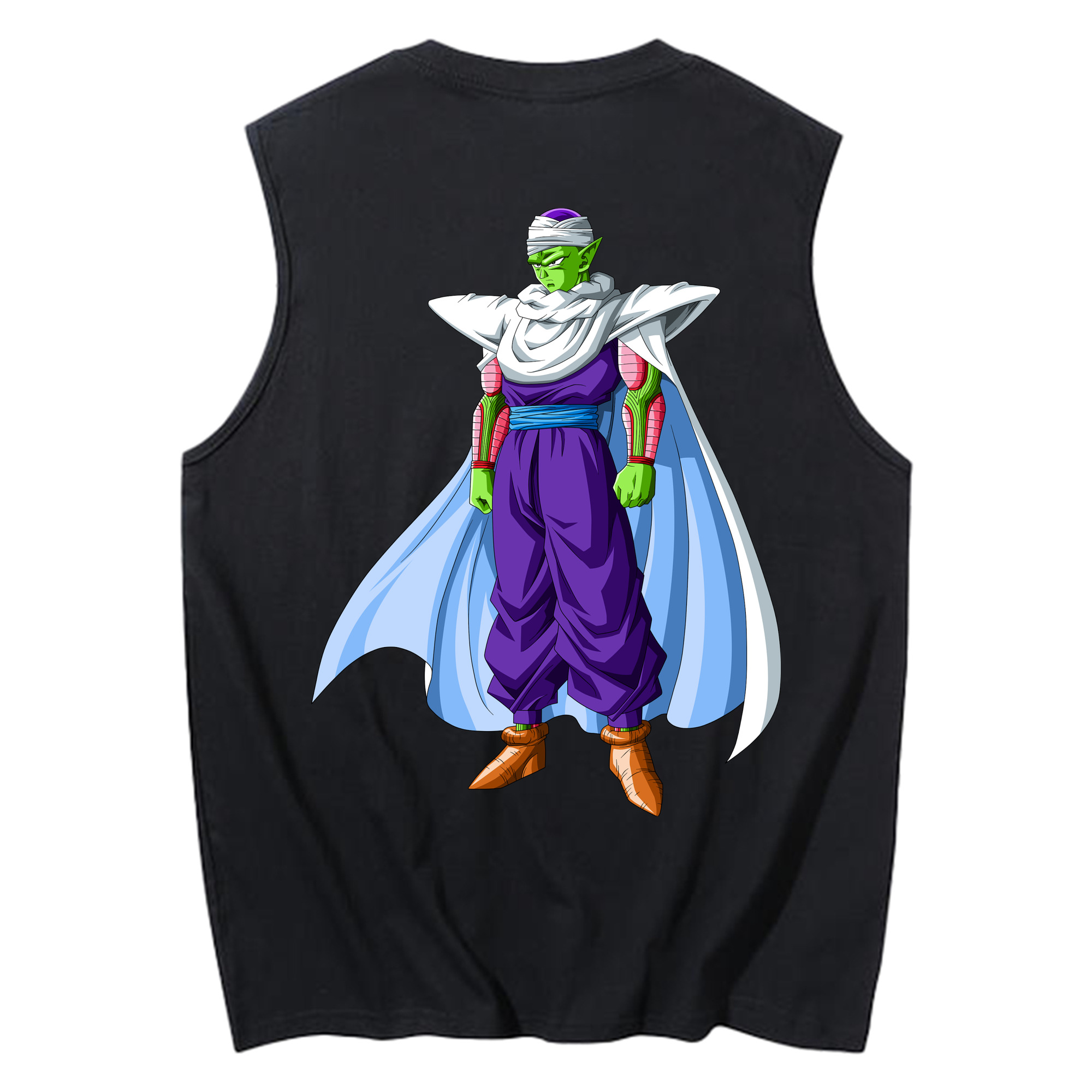 （画像用） ドラゴンボール ピッコロ DRAGON BALL Piccolo コットン100％タンクトップ（背面プリント）