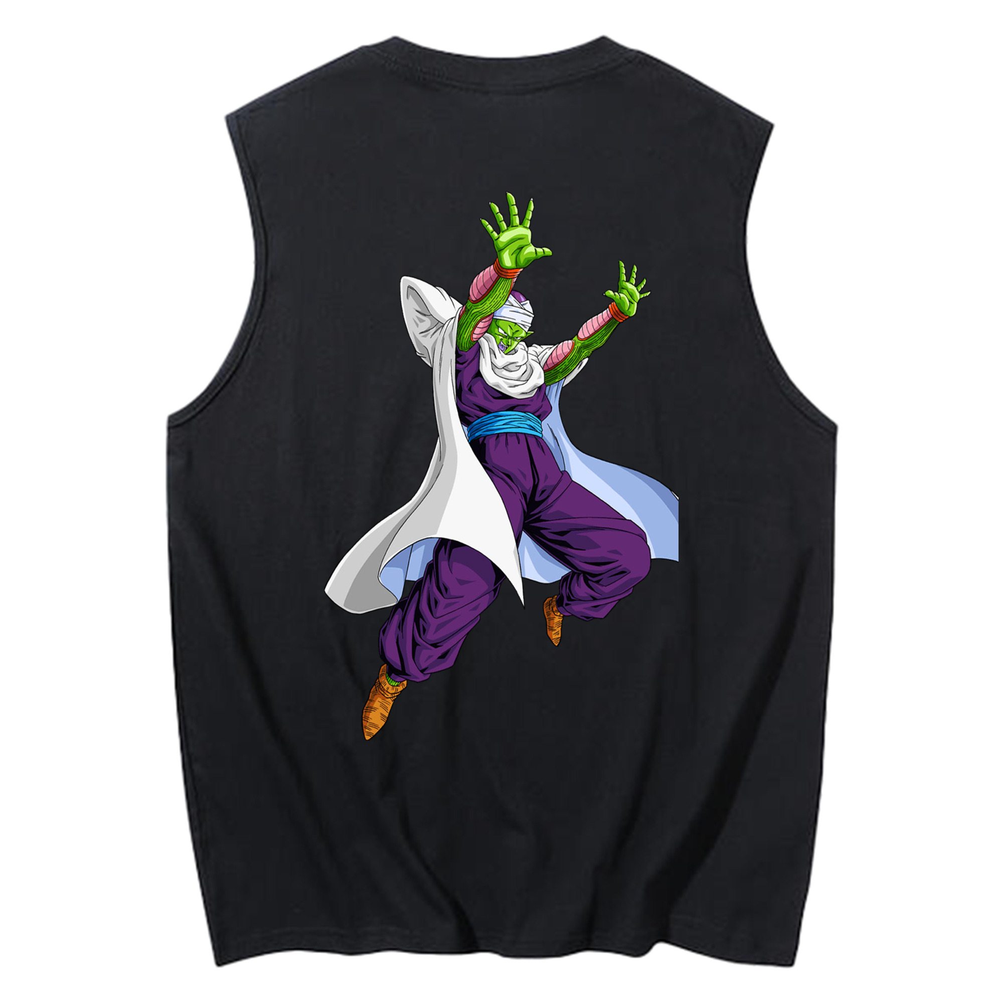 （画像用） ドラゴンボール ピッコロ DRAGON BALL Piccolo コットン100％タンクトップ（背面プリント）
