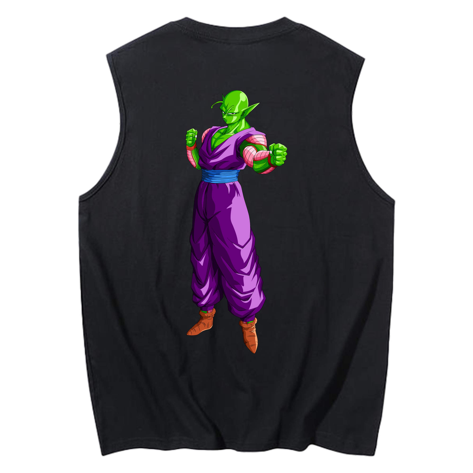 （画像用） ドラゴンボール ピッコロ DRAGON BALL Piccolo コットン100％タンクトップ（背面プリント）