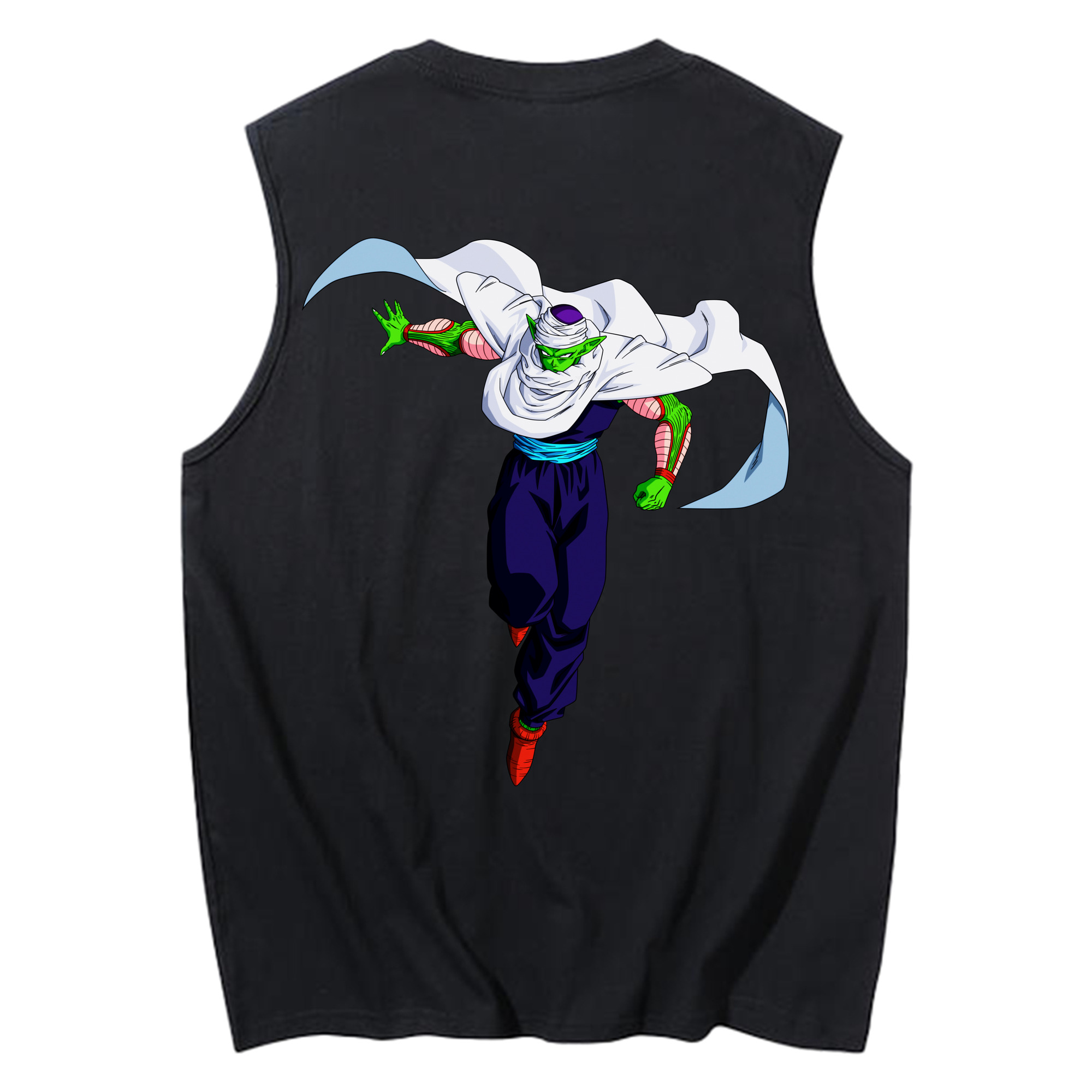 （画像用） ドラゴンボール ピッコロ DRAGON BALL Piccolo コットン100％タンクトップ（背面プリント）