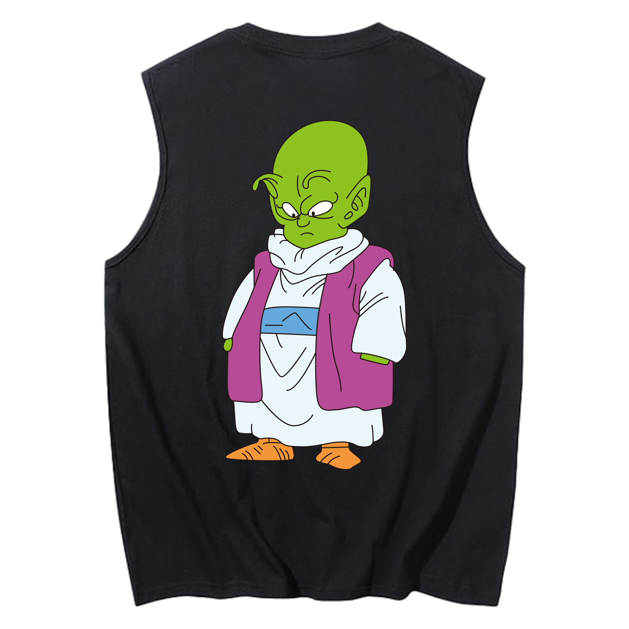 （画像用） ドラゴンボール ピッコロ DRAGON BALL Piccolo コットン100％タンクトップ（背面プリント）