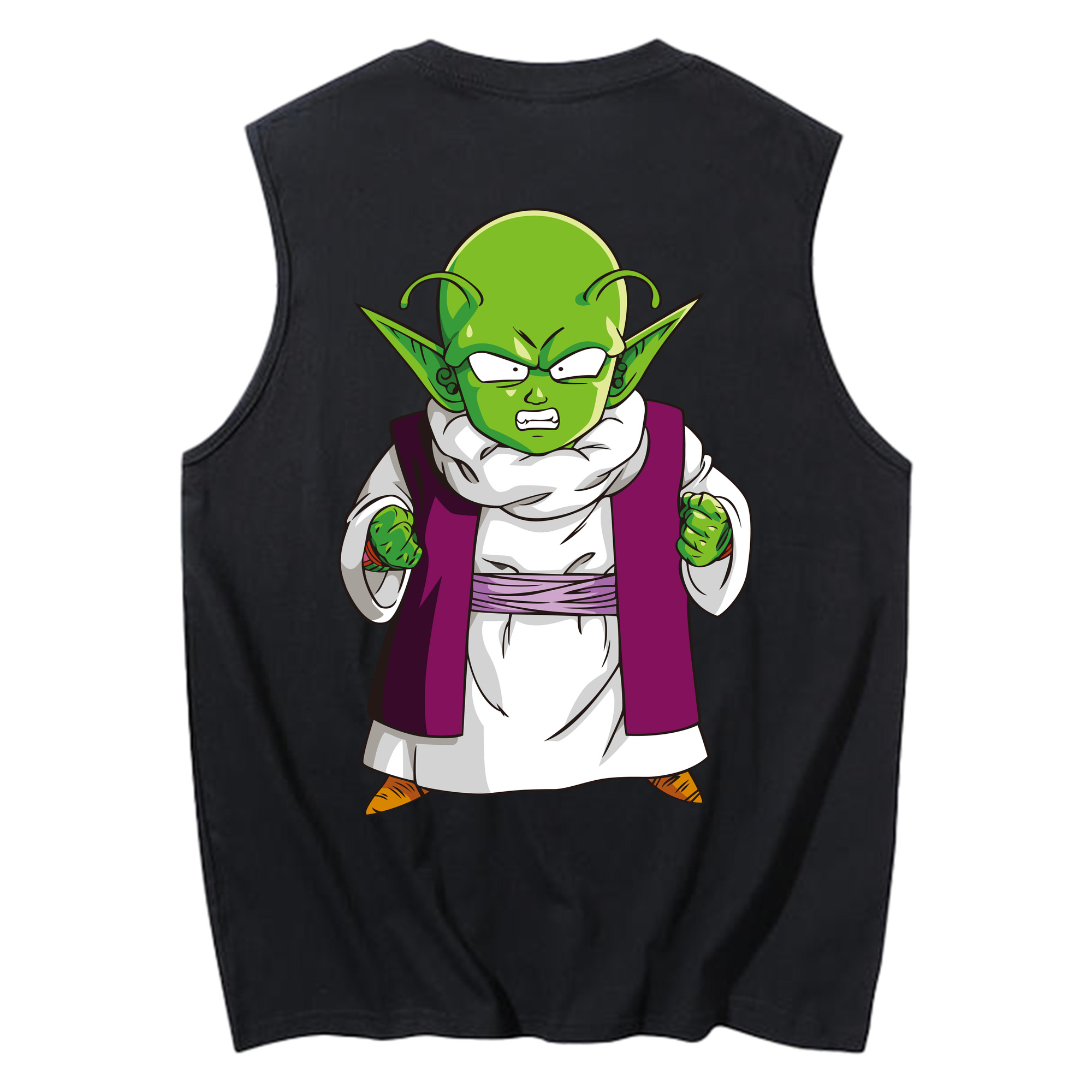 （画像用） ドラゴンボール ピッコロ DRAGON BALL Piccolo コットン100％タンクトップ（背面プリント）