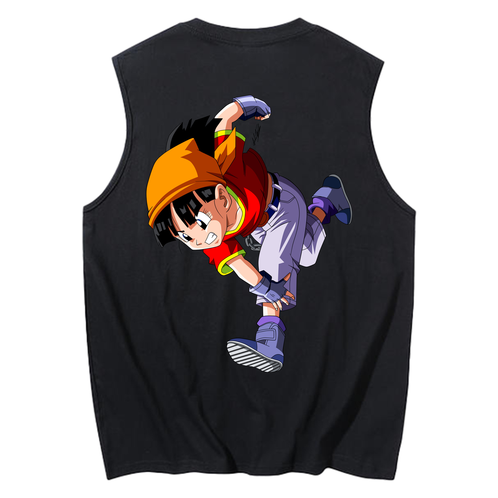 （画像用） ドラゴンボール パン DRAGON BALL Pan コットン100％タンクトップ（背面プリント）