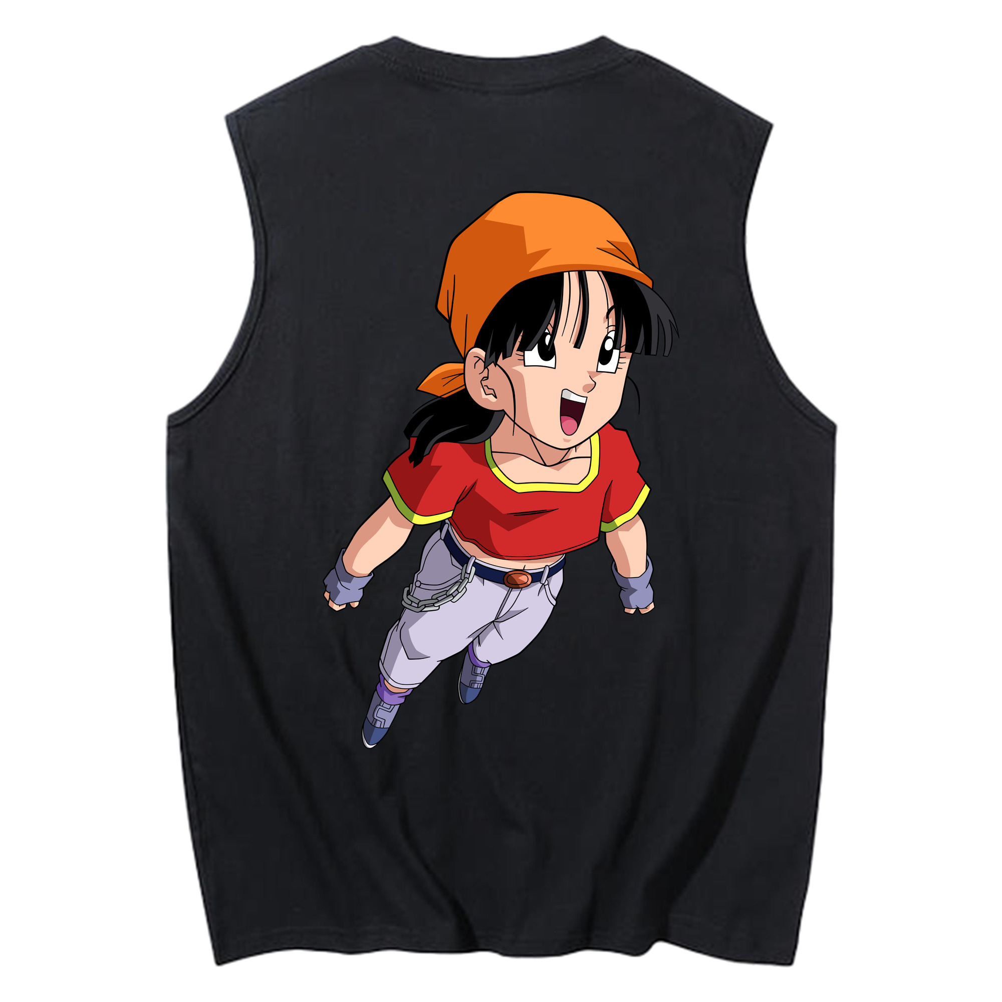 （画像用） ドラゴンボール パン DRAGON BALL Pan コットン100％タンクトップ（背面プリント）