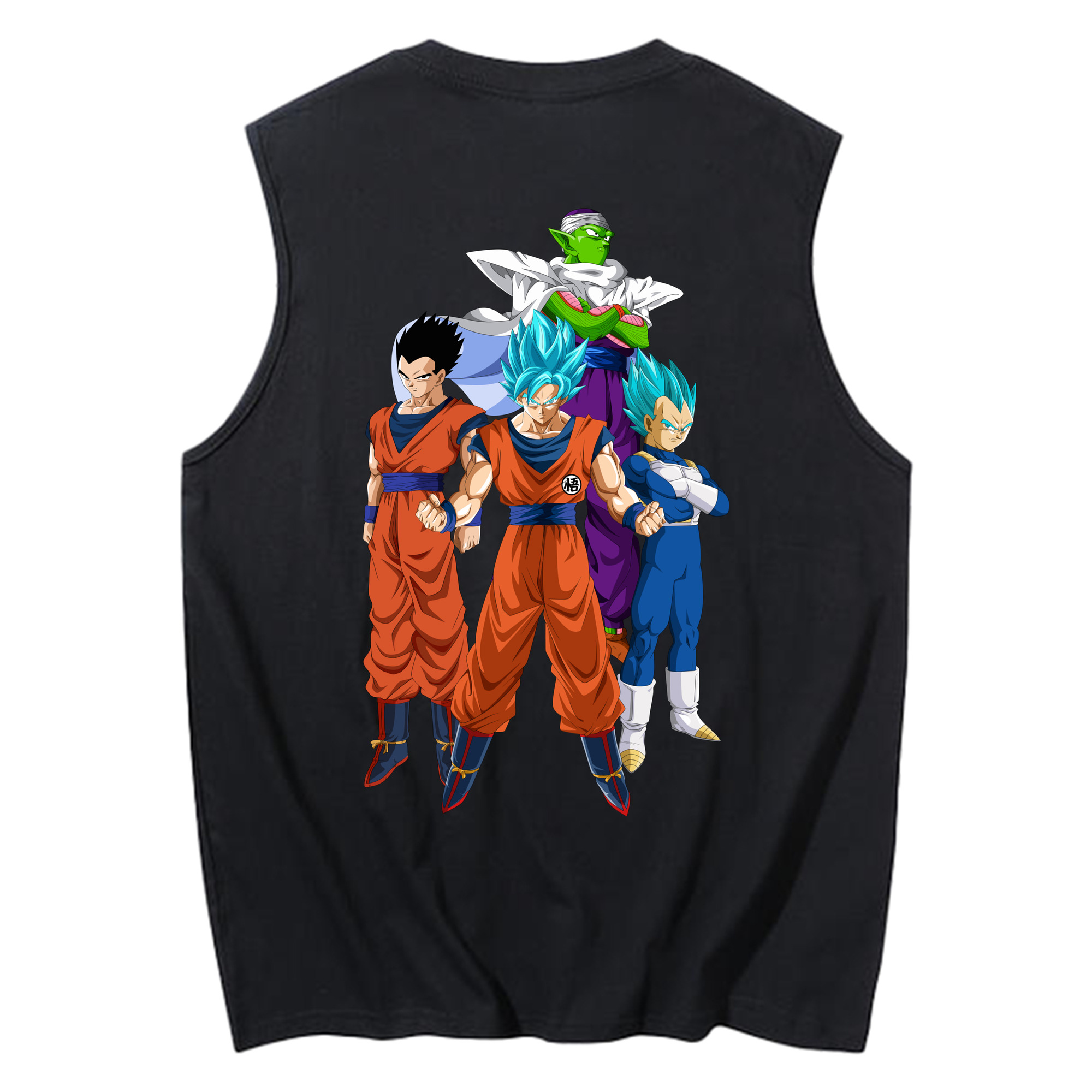 （画像用） ドラゴンボール DRAGON BALL コットン100％タンクトップ（背面プリント）