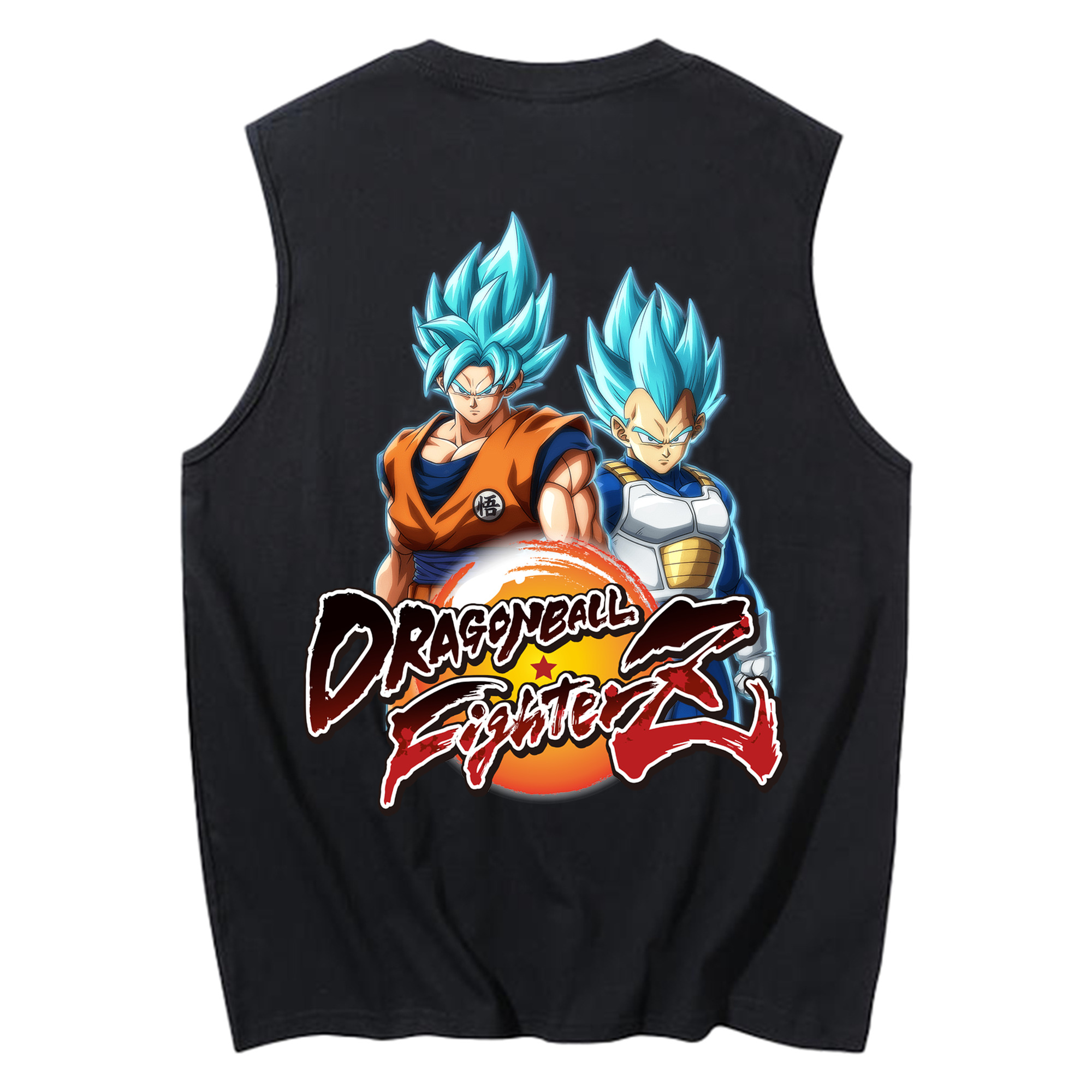 （画像用） ドラゴンボール DRAGON BALL コットン100％タンクトップ（背面プリント）