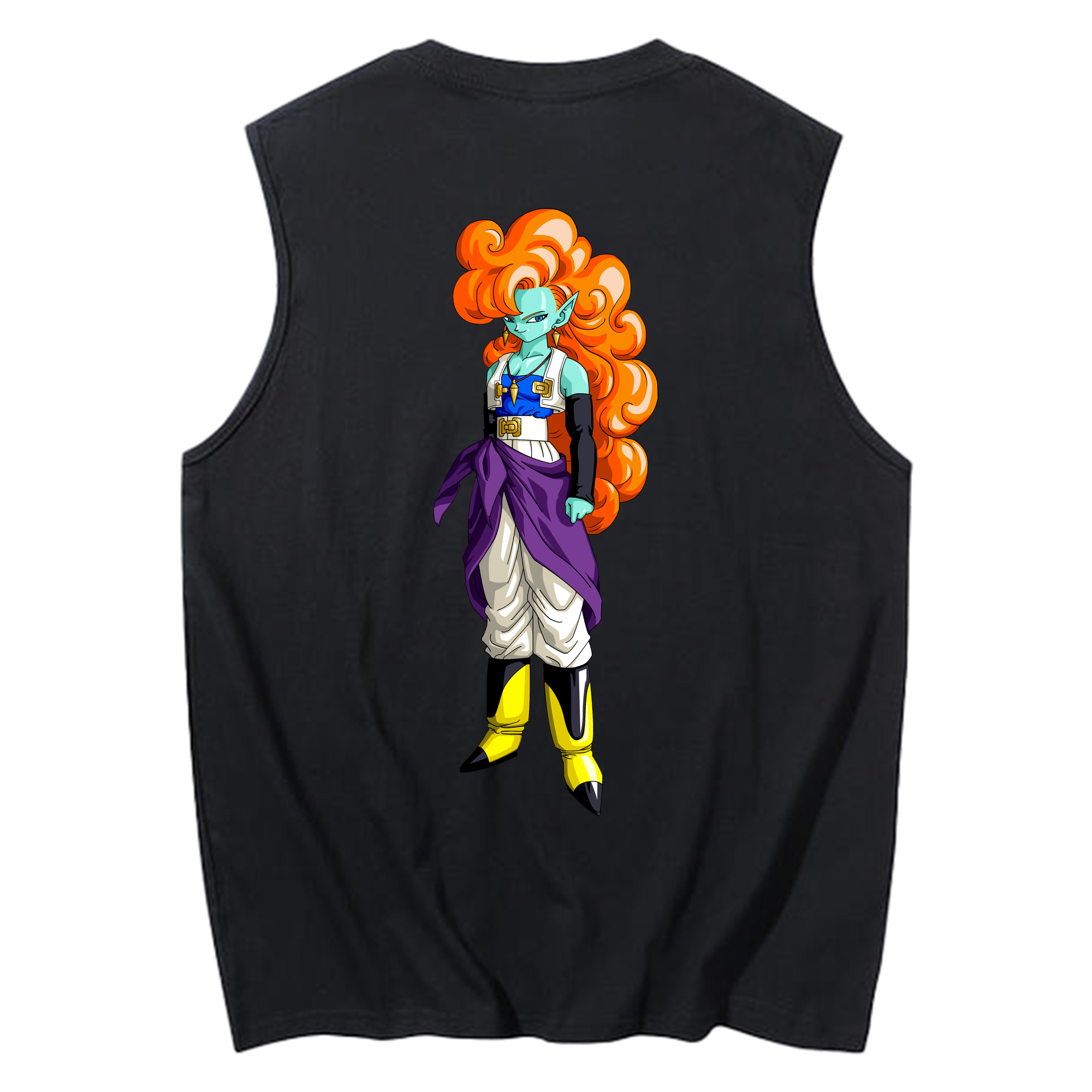 （画像用） ドラゴンボール DRAGON BALL コットン100％タンクトップ（背面プリント）