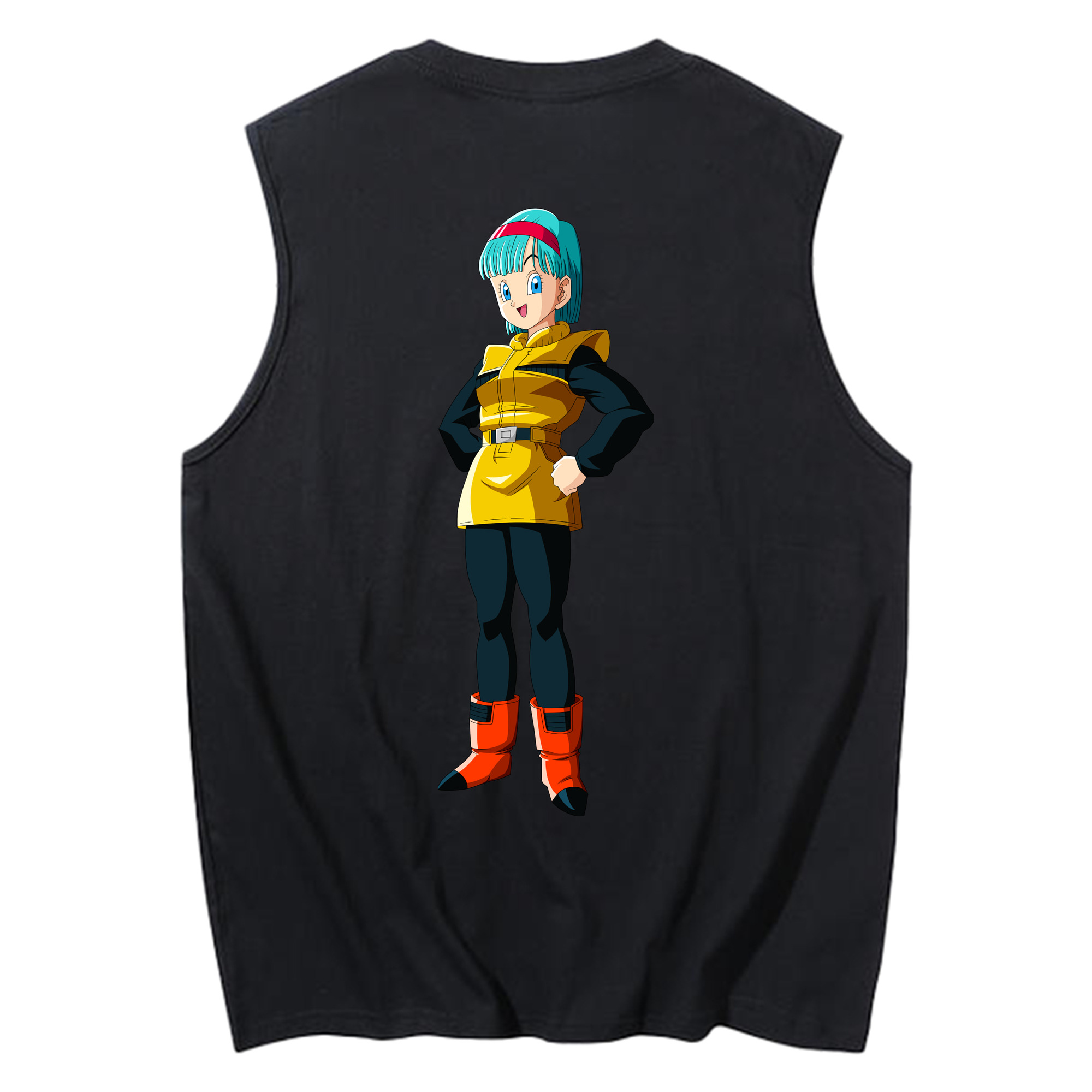 （画像用） ドラゴンボール DRAGON BALL コットン100％タンクトップ（背面プリント）