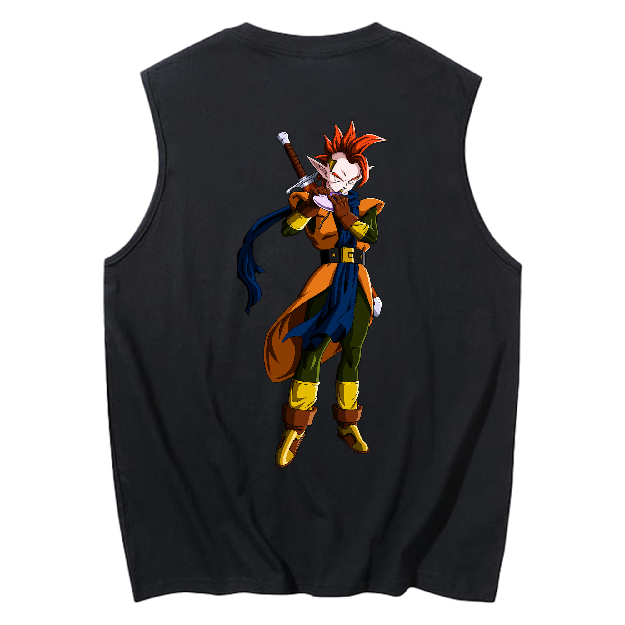 （画像用） ドラゴンボール DRAGON BALL コットン100％タンクトップ（背面プリント）
