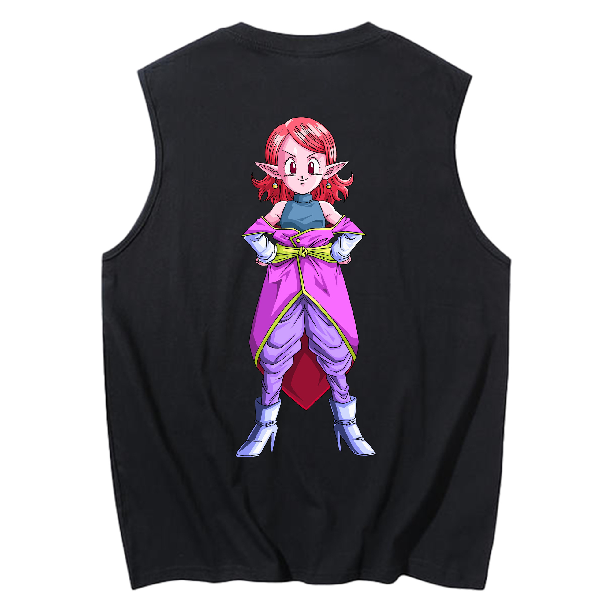 （画像用） ドラゴンボール DRAGON BALL コットン100％タンクトップ（背面プリント）