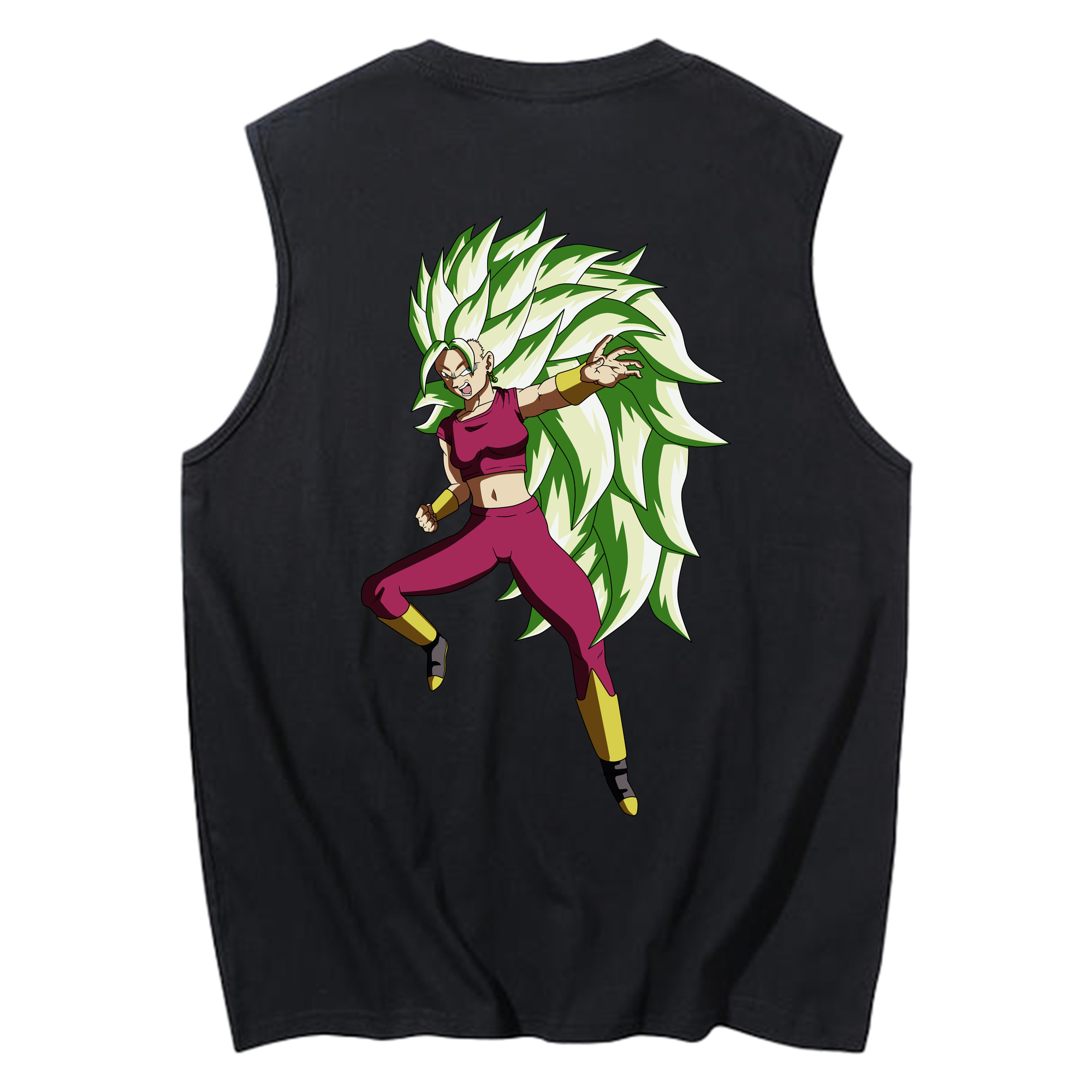 （画像用） ドラゴンボール DRAGON BALL コットン100％タンクトップ（背面プリント）