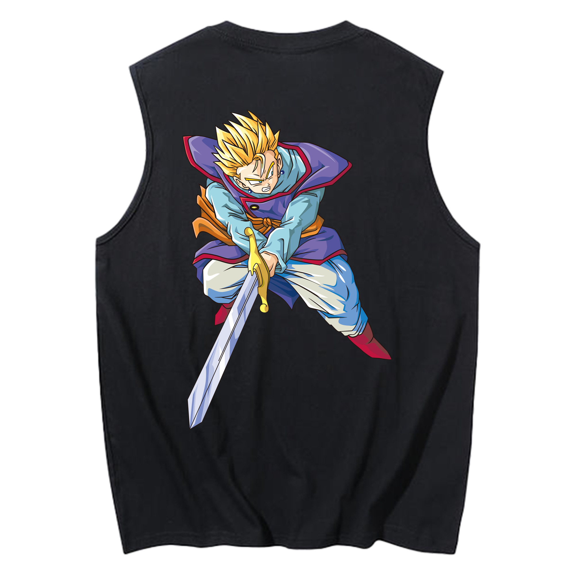 （画像用） ドラゴンボール DRAGON BALL コットン100％タンクトップ（背面プリント）