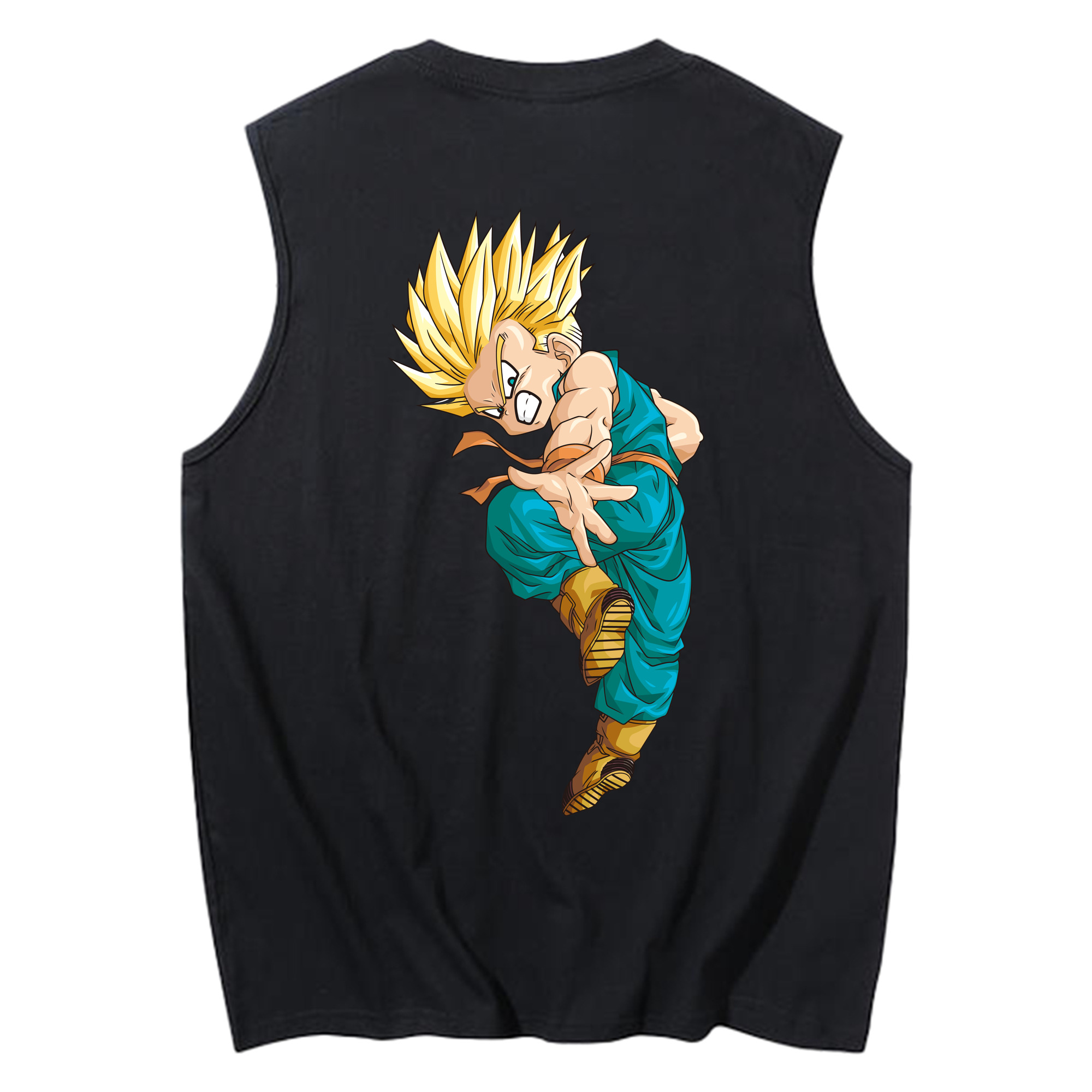 （画像用） ドラゴンボール DRAGON BALL コットン100％タンクトップ（背面プリント）