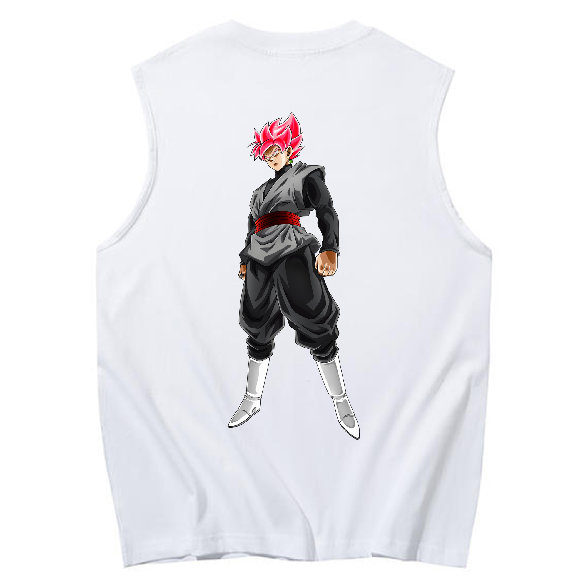 （画像用） ドラゴンボール ベジット DRAGON BALL Vegetto コットン100％タンクトップ（背面プリント）