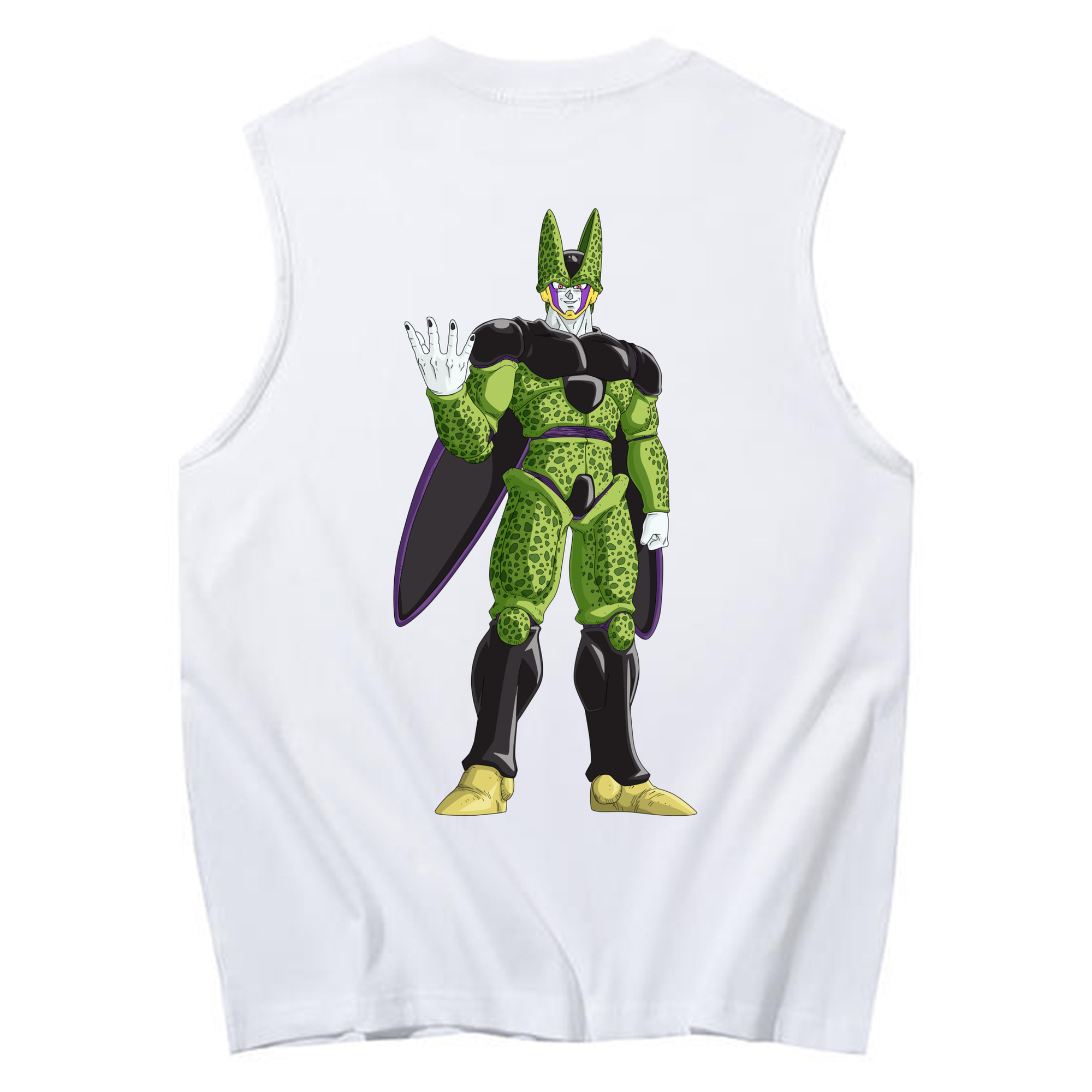 （画像用） ドラゴンボール セル DRAGON BALL Cell コットン100％タンクトップ（背面プリント）