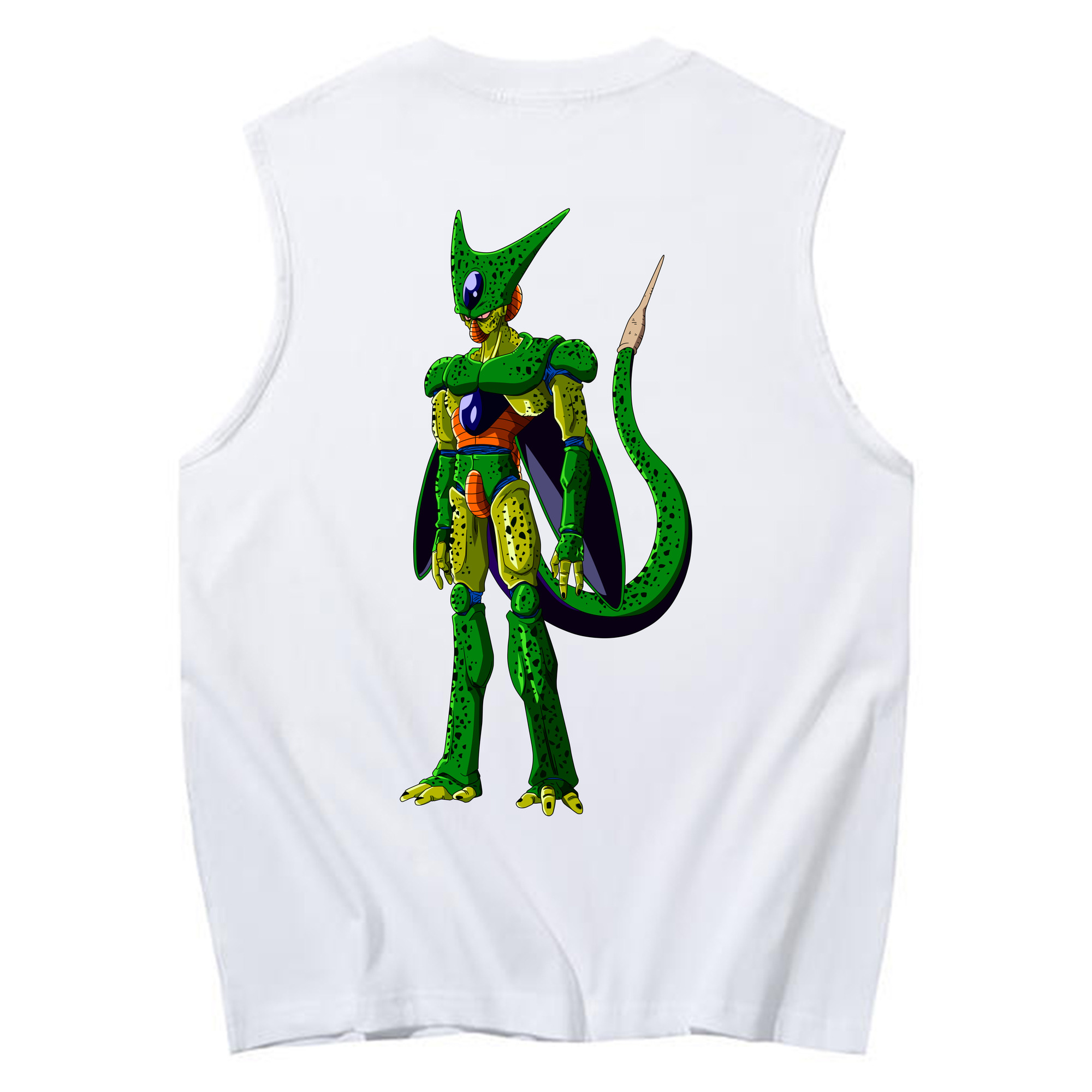 （画像用） ドラゴンボール セル DRAGON BALL Cell コットン100％タンクトップ（背面プリント）