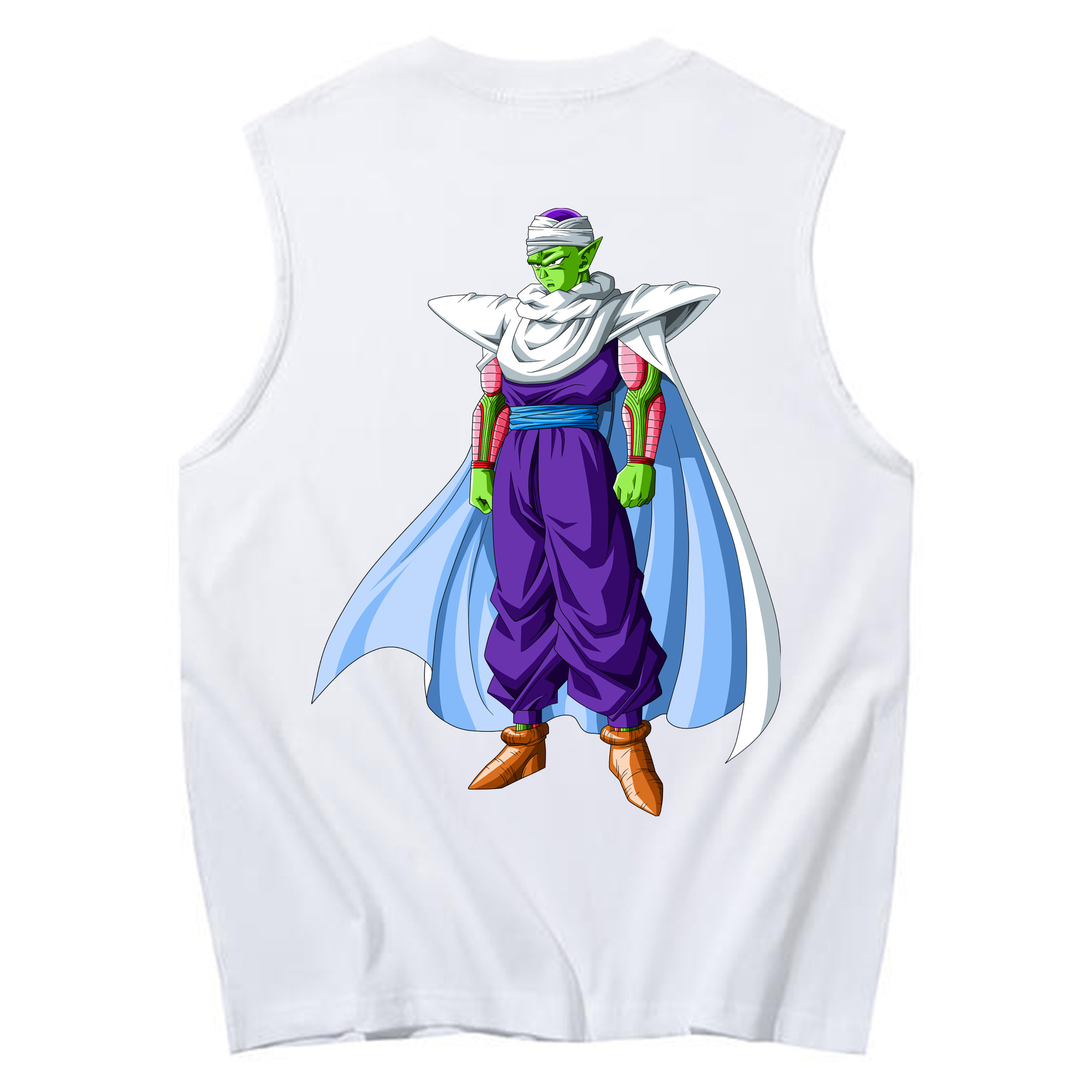（画像用） ドラゴンボール ピッコロ DRAGON BALL Piccolo コットン100％タンクトップ（背面プリント）