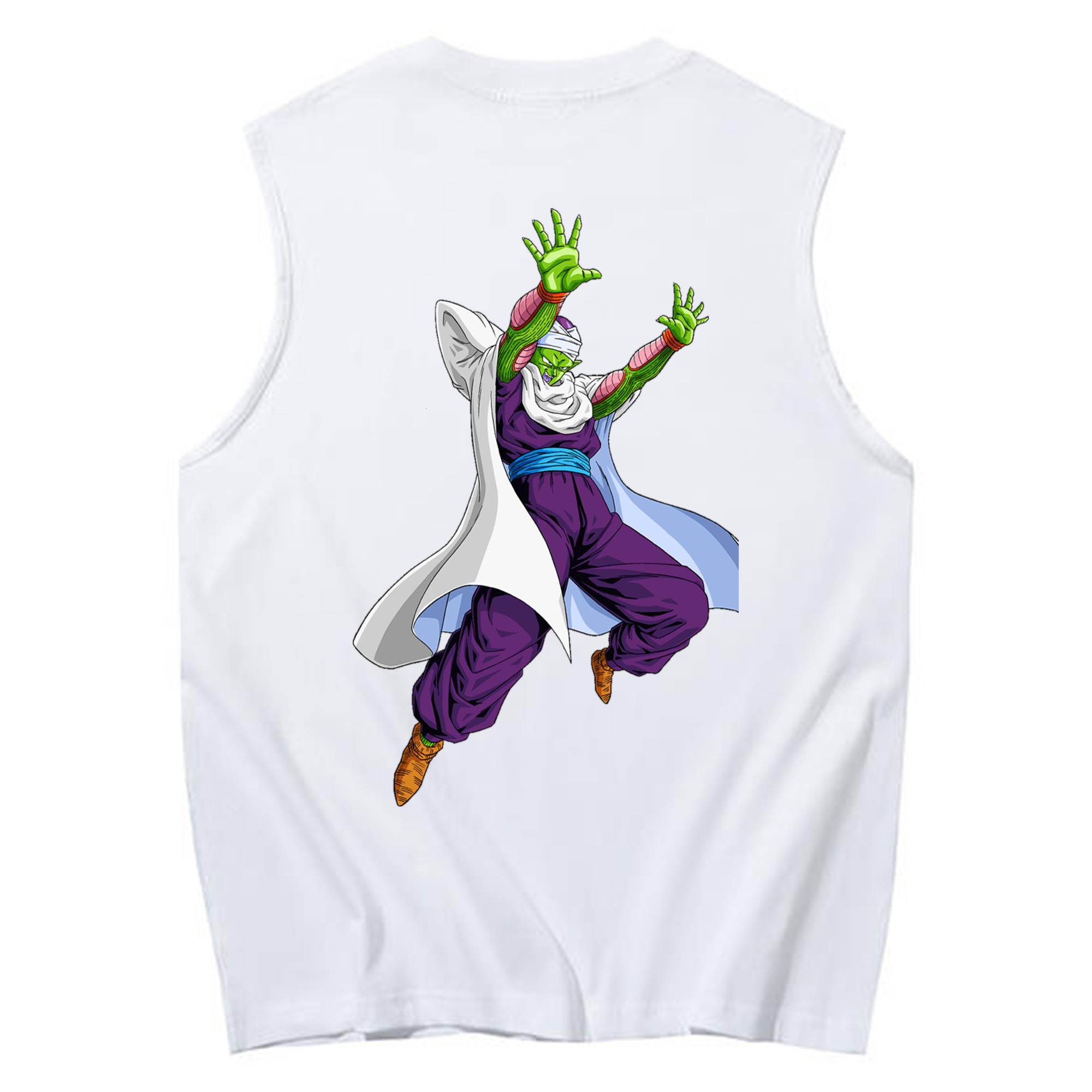 （画像用） ドラゴンボール ピッコロ DRAGON BALL Piccolo コットン100％タンクトップ（背面プリント）