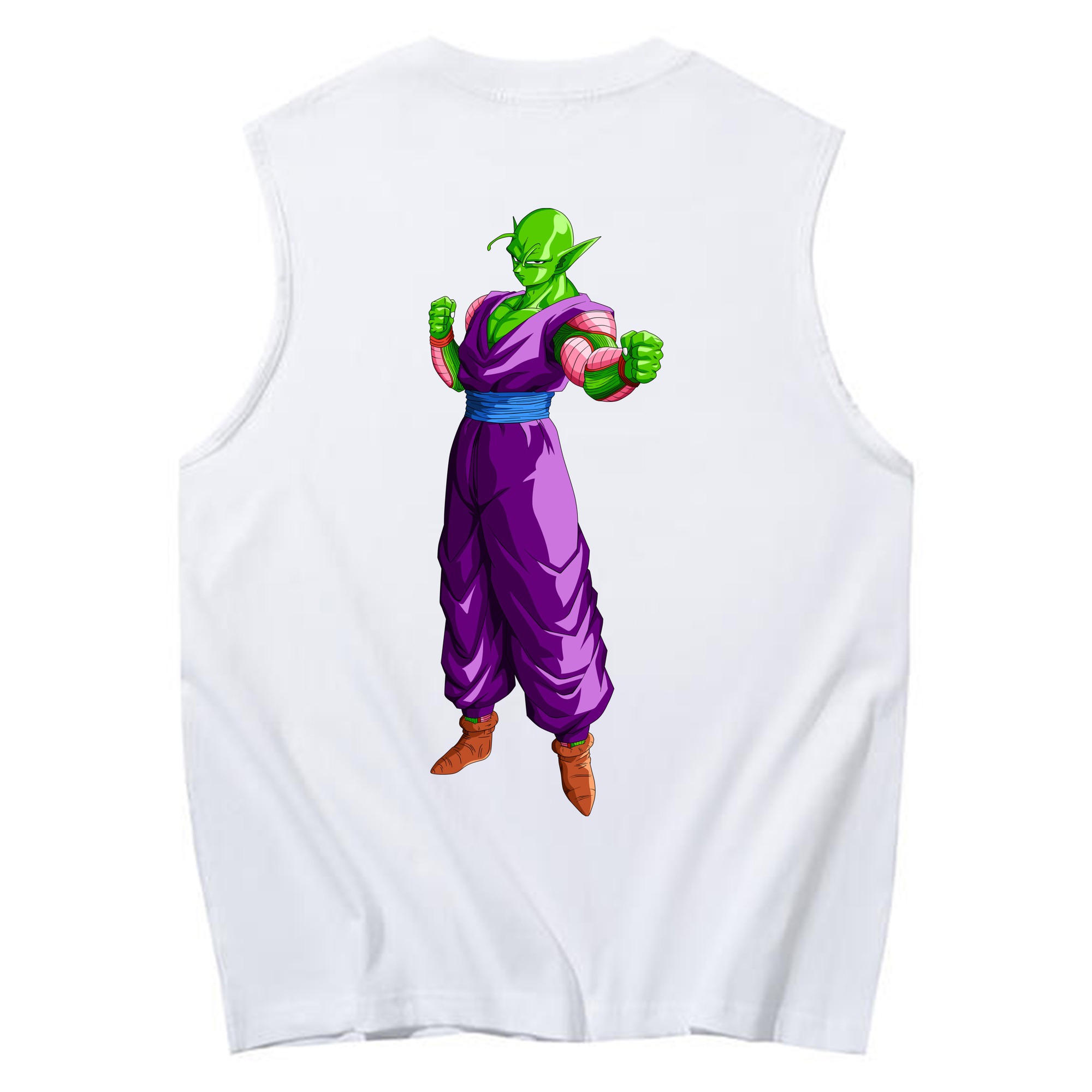 （画像用） ドラゴンボール ピッコロ DRAGON BALL Piccolo コットン100％タンクトップ（背面プリント）