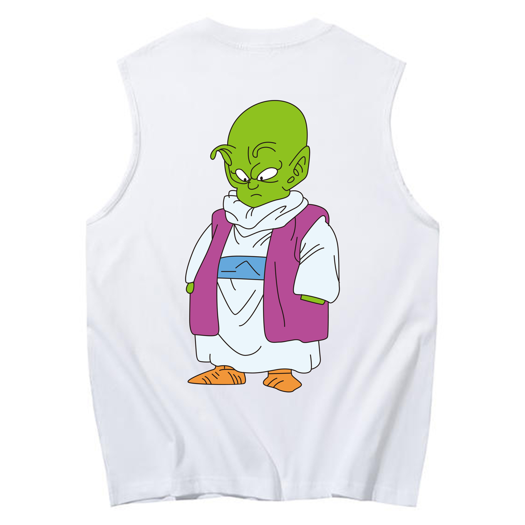 （画像用） ドラゴンボール ピッコロ DRAGON BALL Piccolo コットン100％タンクトップ（背面プリント）