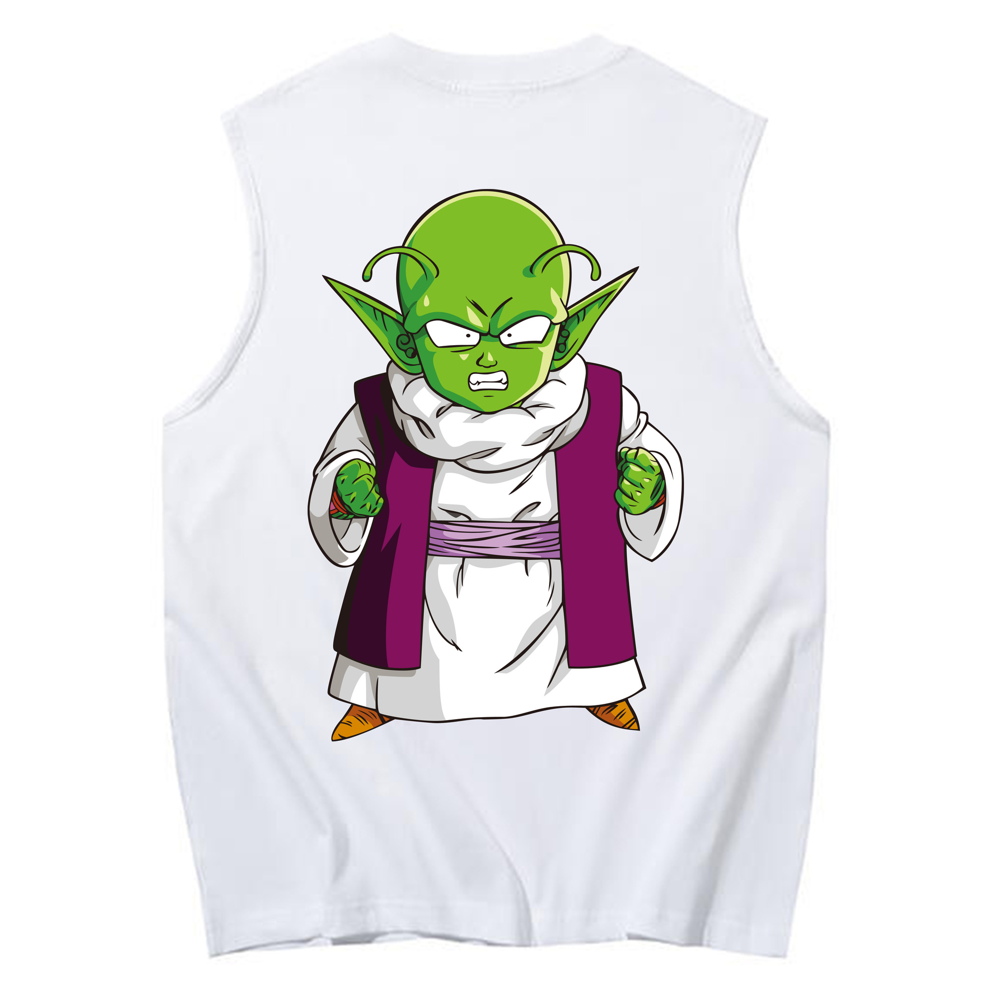 （画像用） ドラゴンボール ピッコロ DRAGON BALL Piccolo コットン100％タンクトップ（背面プリント）