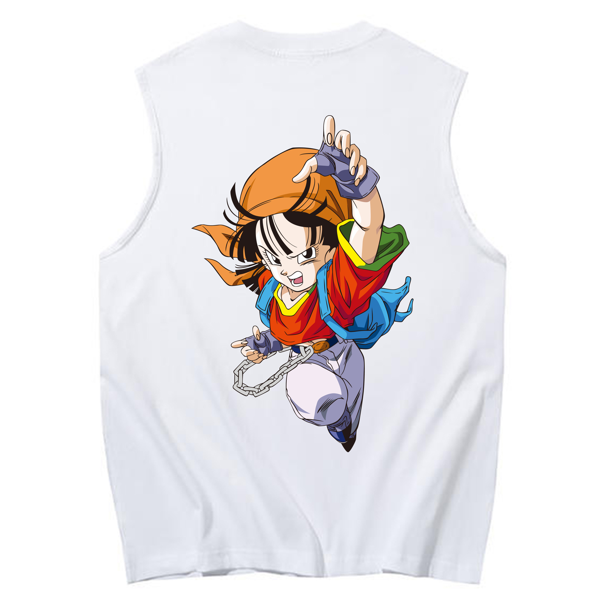 （画像用） ドラゴンボール パン DRAGON BALL Pan コットン100％タンクトップ（背面プリント）