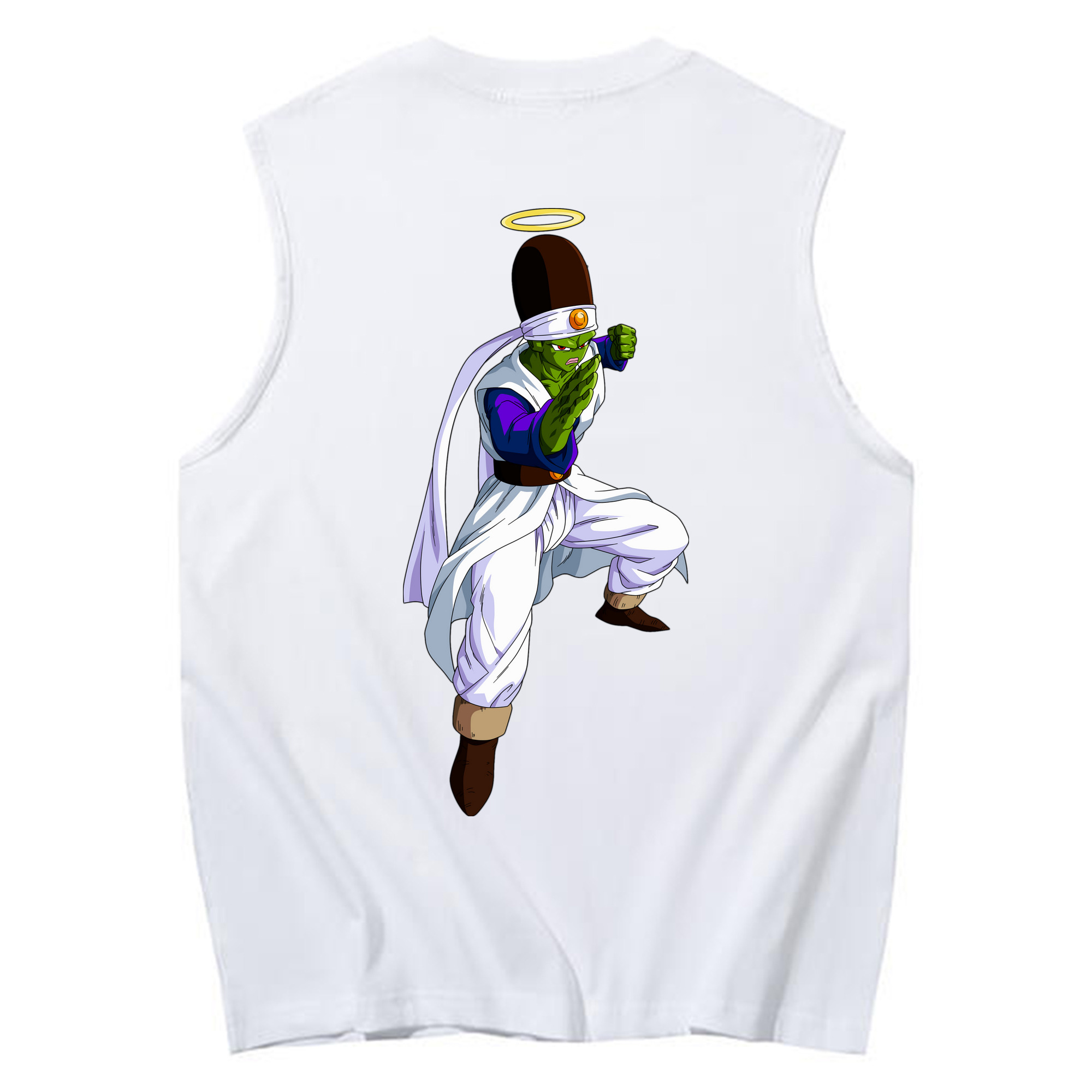（画像用） ドラゴンボール パイクーハン DRAGON BALL Pikkon コットン100％タンクトップ（背面プリント）