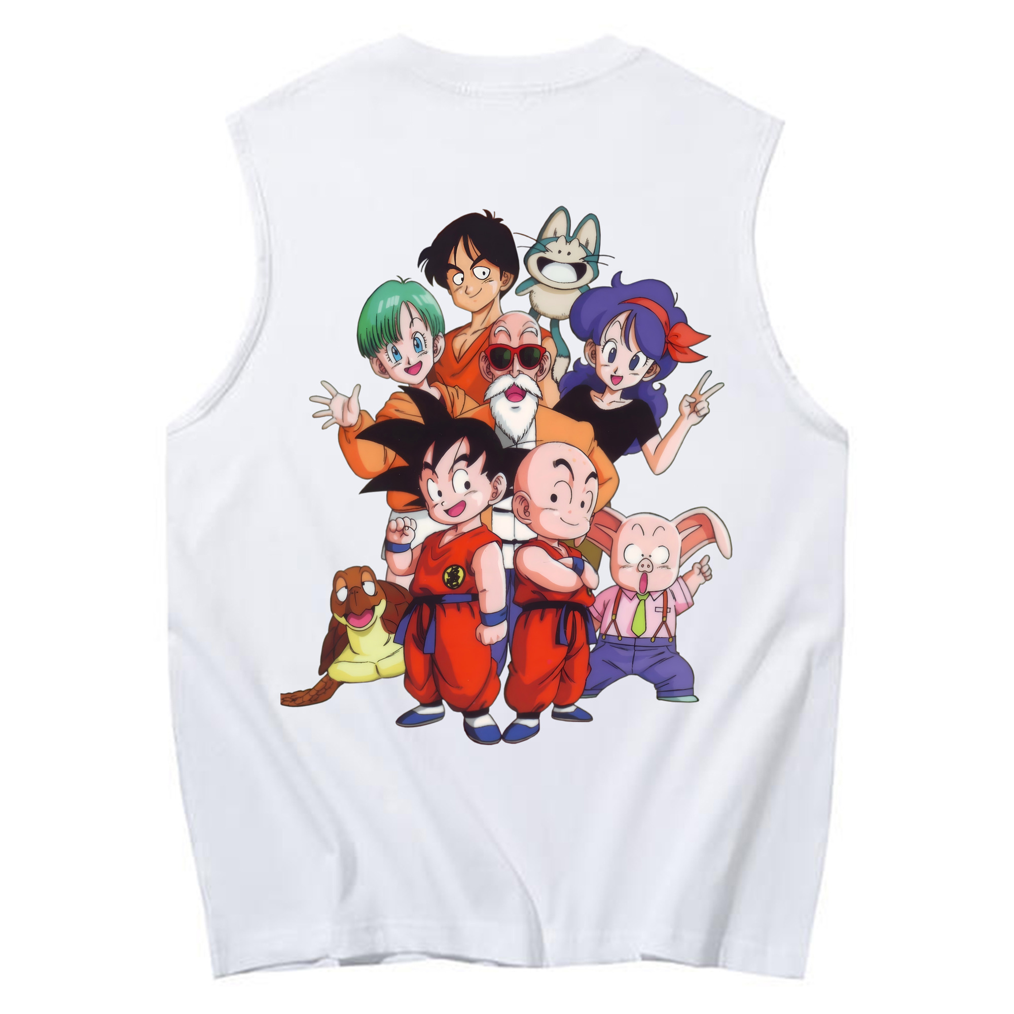 （画像用） ドラゴンボール DRAGON BALL コットン100％タンクトップ（背面プリント）