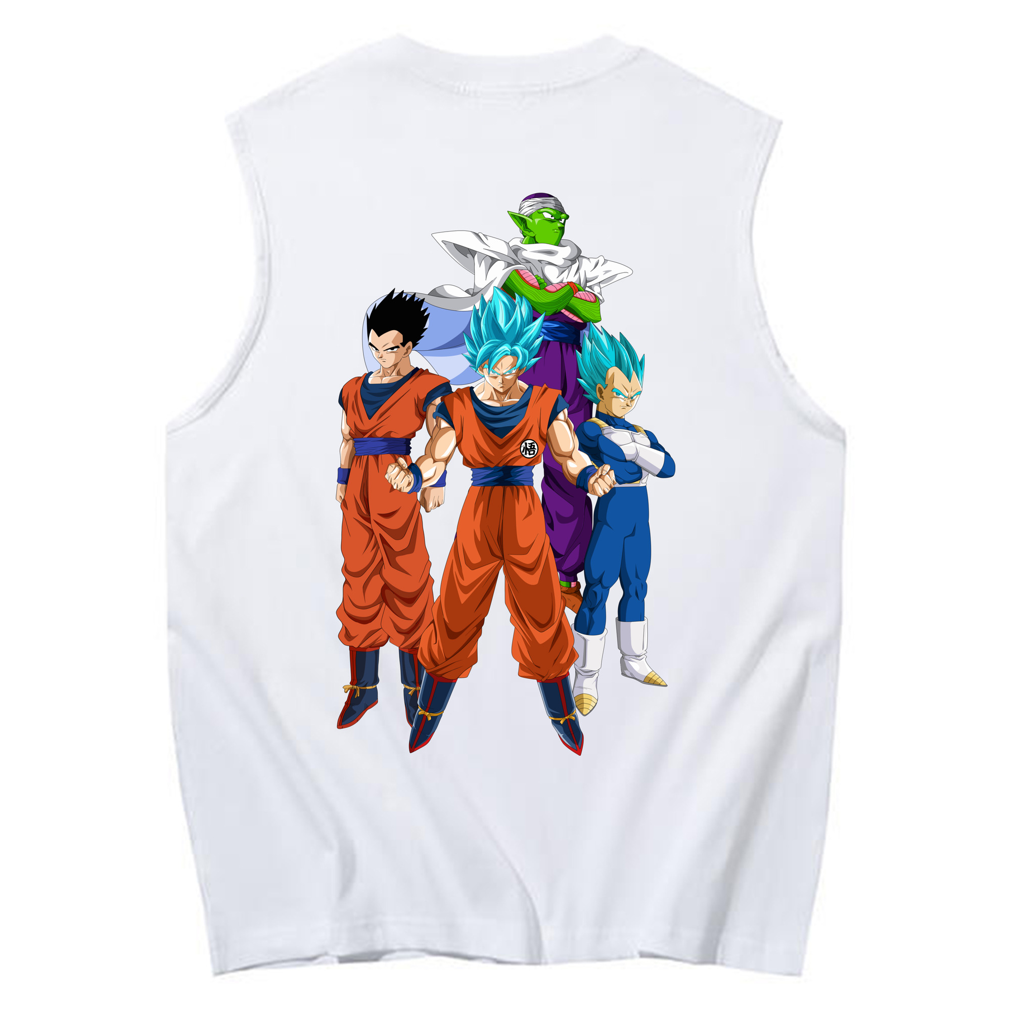 （画像用） ドラゴンボール DRAGON BALL コットン100％タンクトップ（背面プリント）