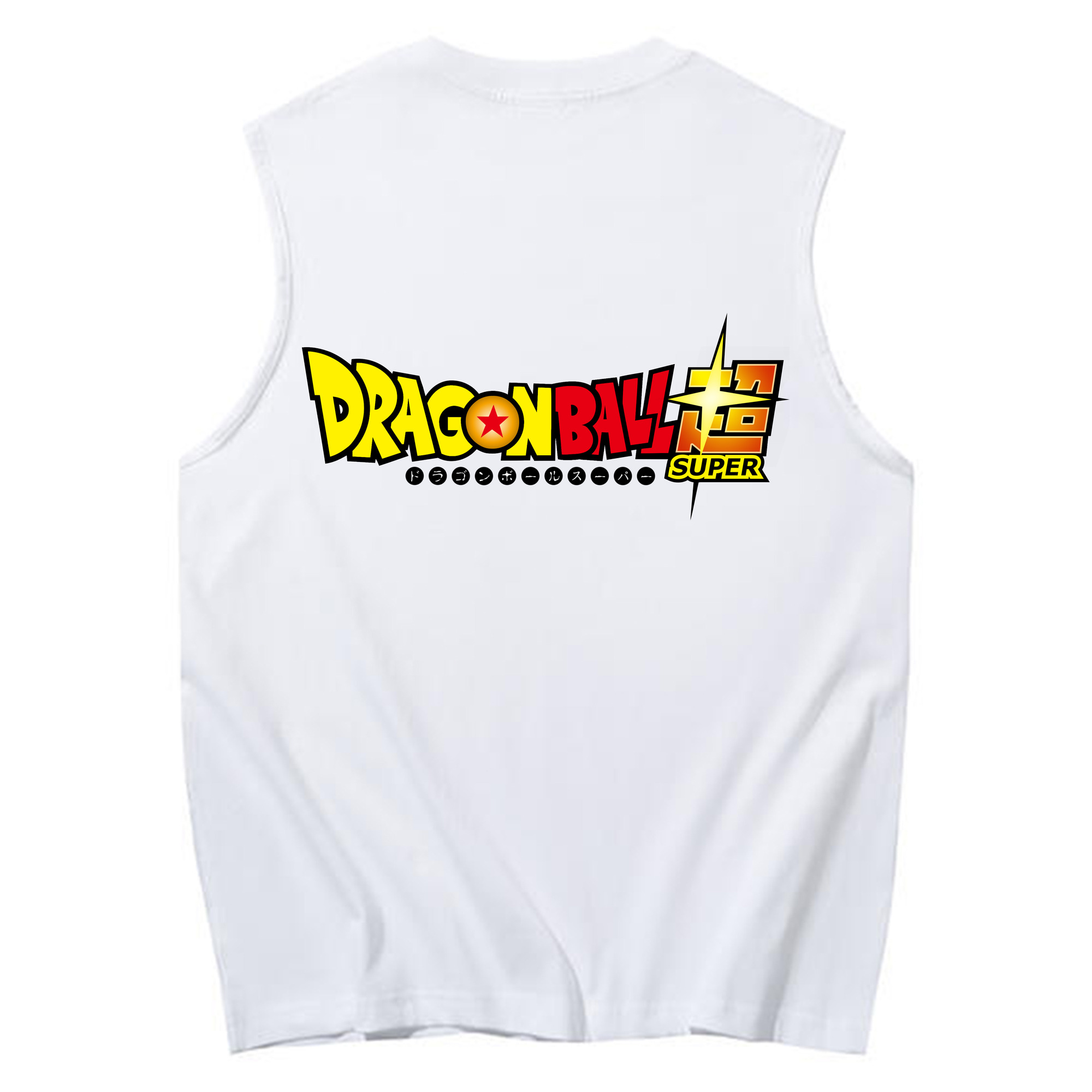 （画像用） ドラゴンボール DRAGON BALL コットン100％タンクトップ（背面プリント）