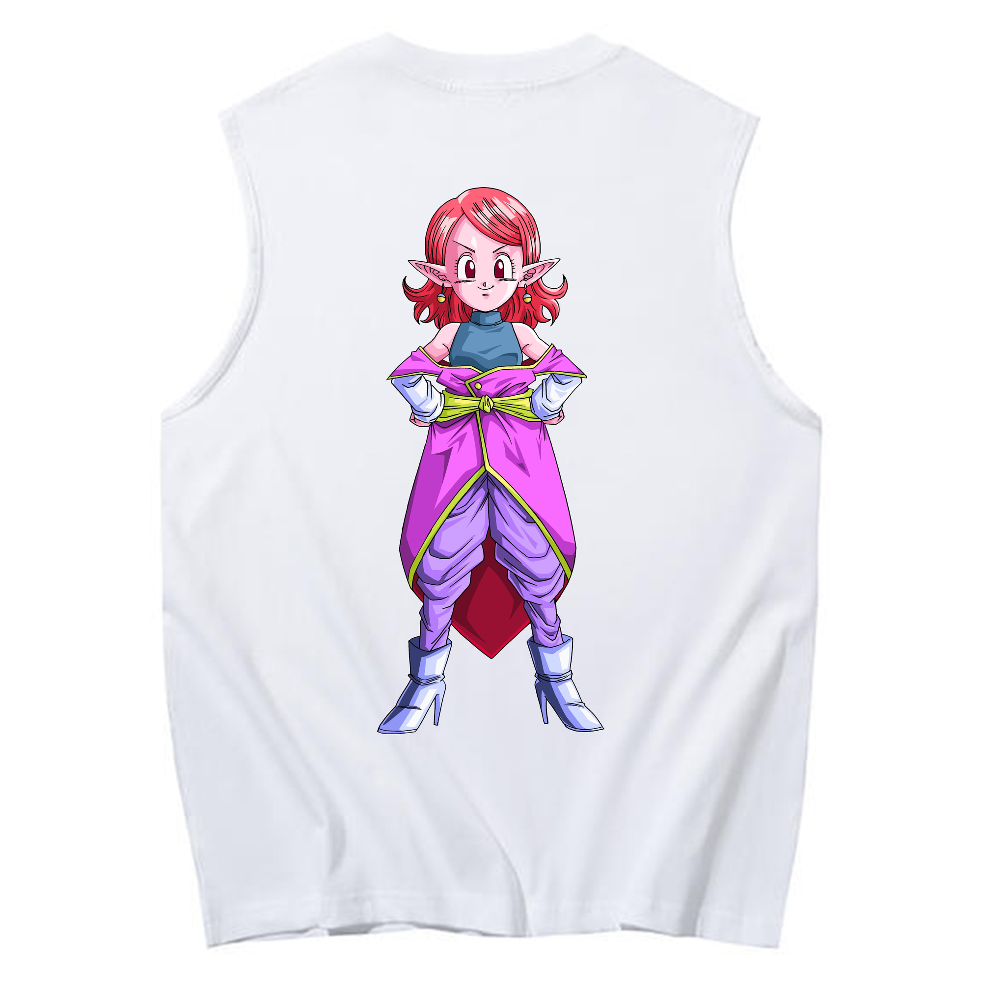 （画像用） ドラゴンボール DRAGON BALL コットン100％タンクトップ（背面プリント）