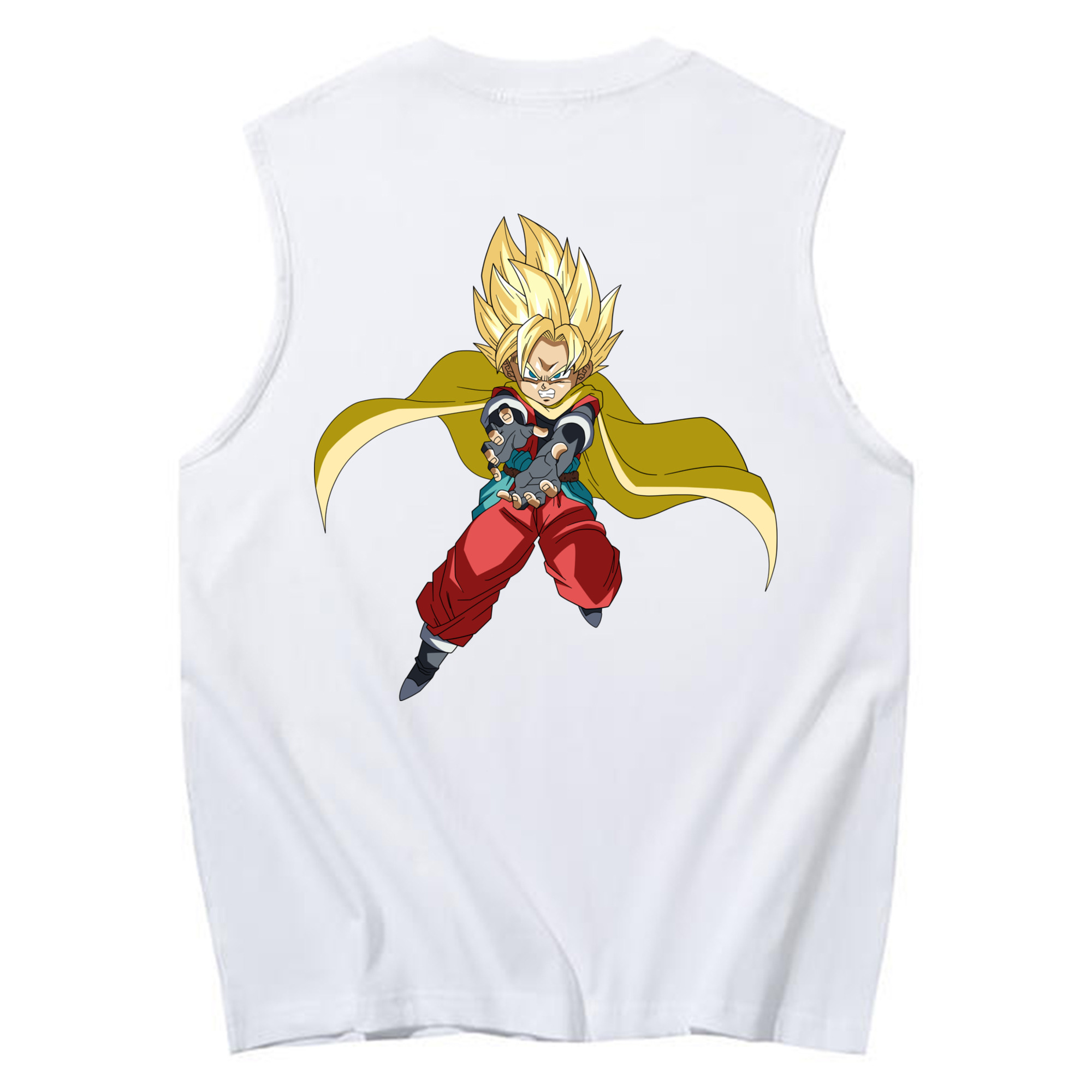 （画像用） ドラゴンボール DRAGON BALL コットン100％タンクトップ（背面プリント）