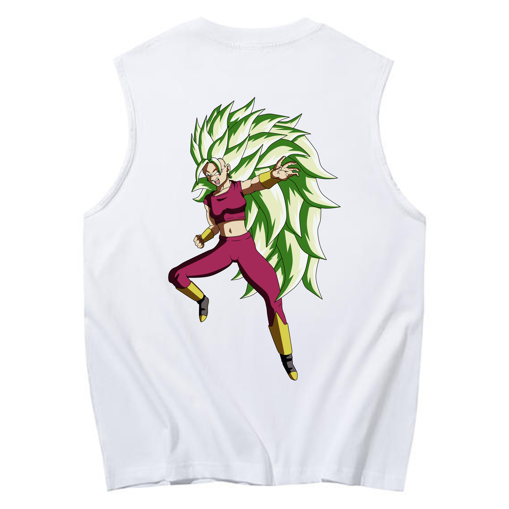 （画像用） ドラゴンボール DRAGON BALL コットン100％タンクトップ（背面プリント）