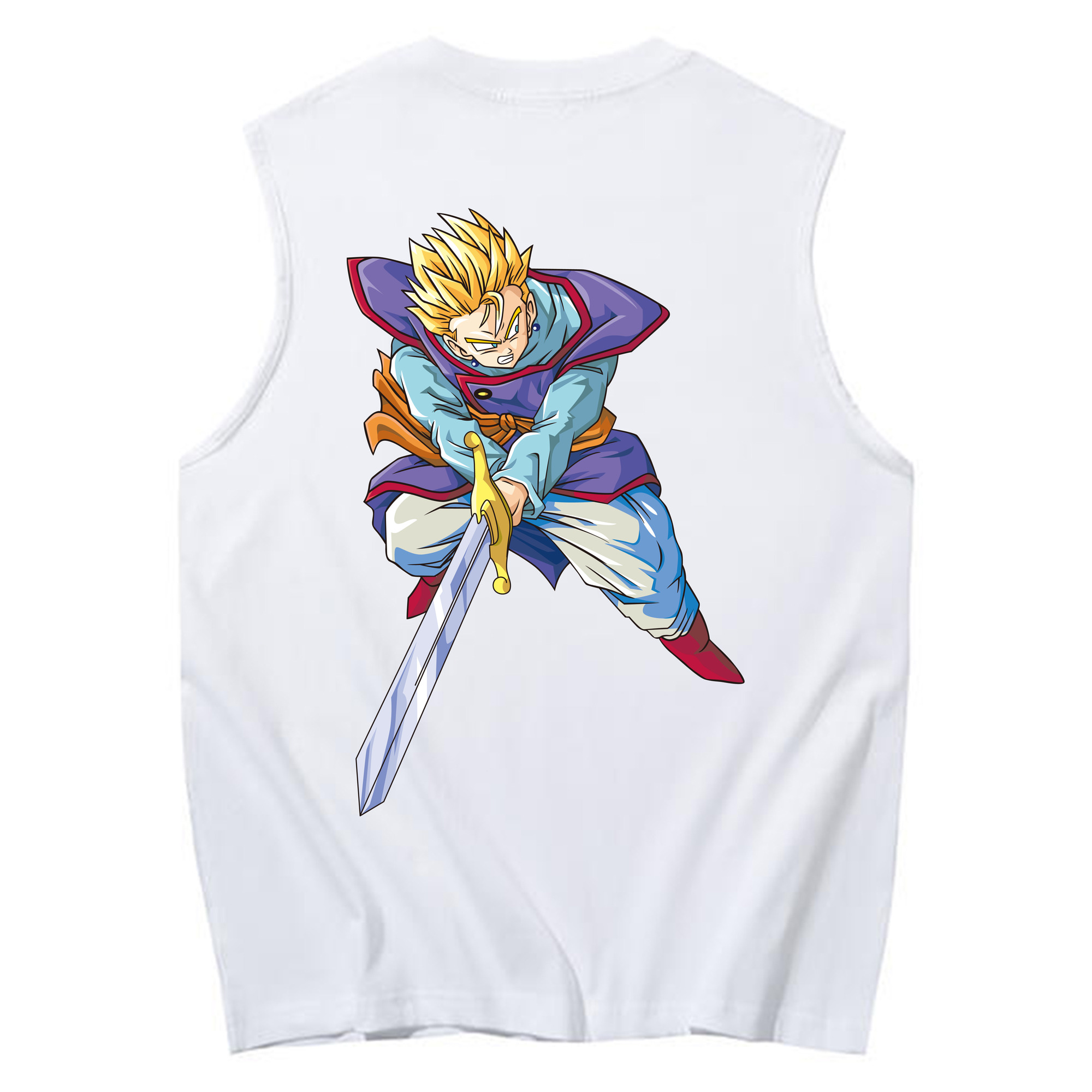 （画像用） ドラゴンボール DRAGON BALL コットン100％タンクトップ（背面プリント）