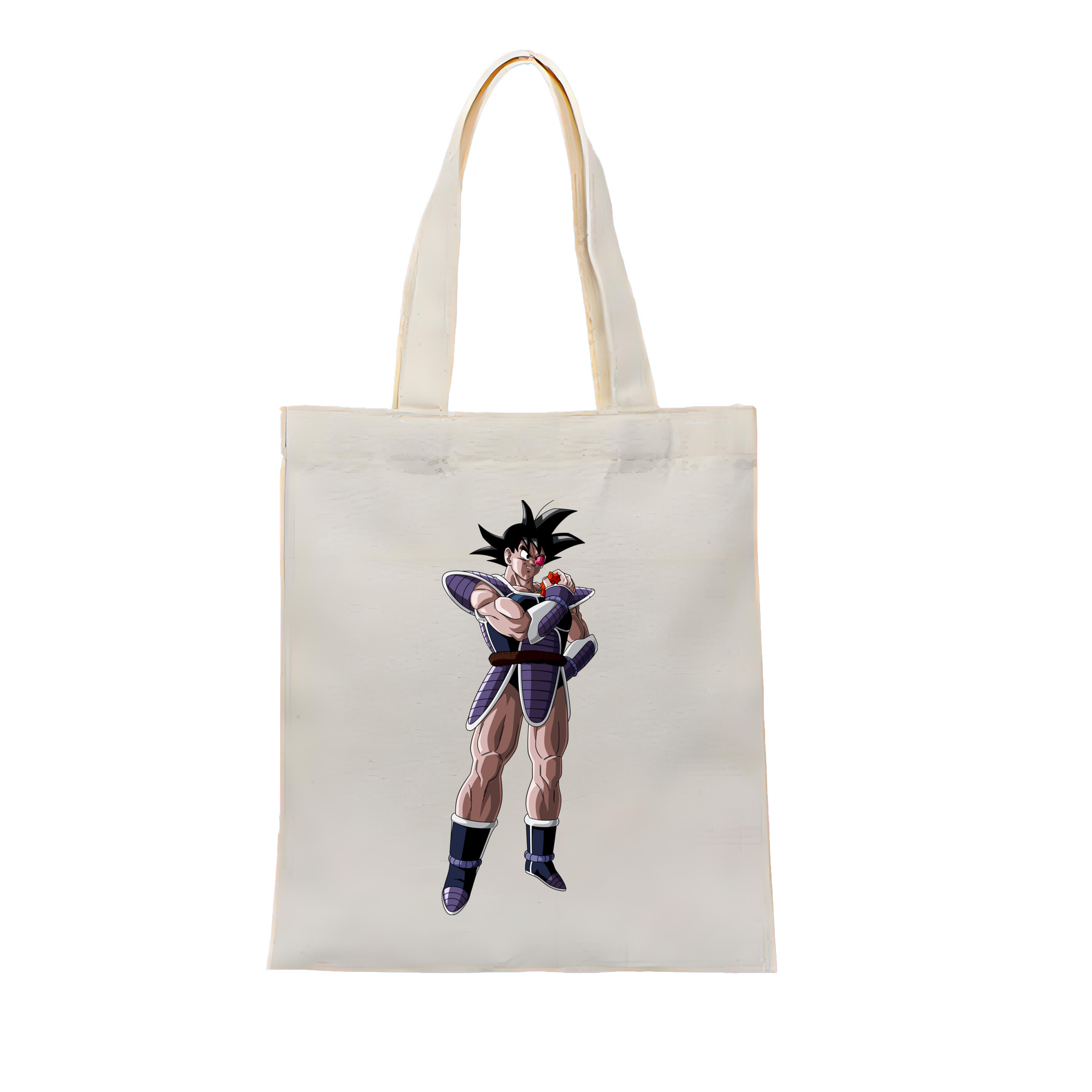 （画像用） ドラゴンボール 孫悟空（そん ごくう）Son Goku カカロット DRAGON BALL Kakarotto 縦型キャンバス生地手提げバッグ　トートバッグ