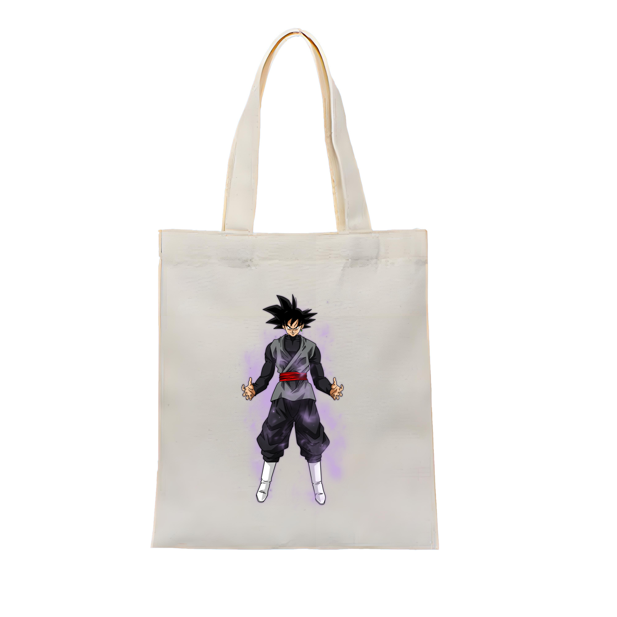 （画像用） ドラゴンボール ベジータ四世（Bejīta Yonsei）DRAGON BALL Vegeta IV 縦型キャンバス生地手提げバッグ　トートバッグ