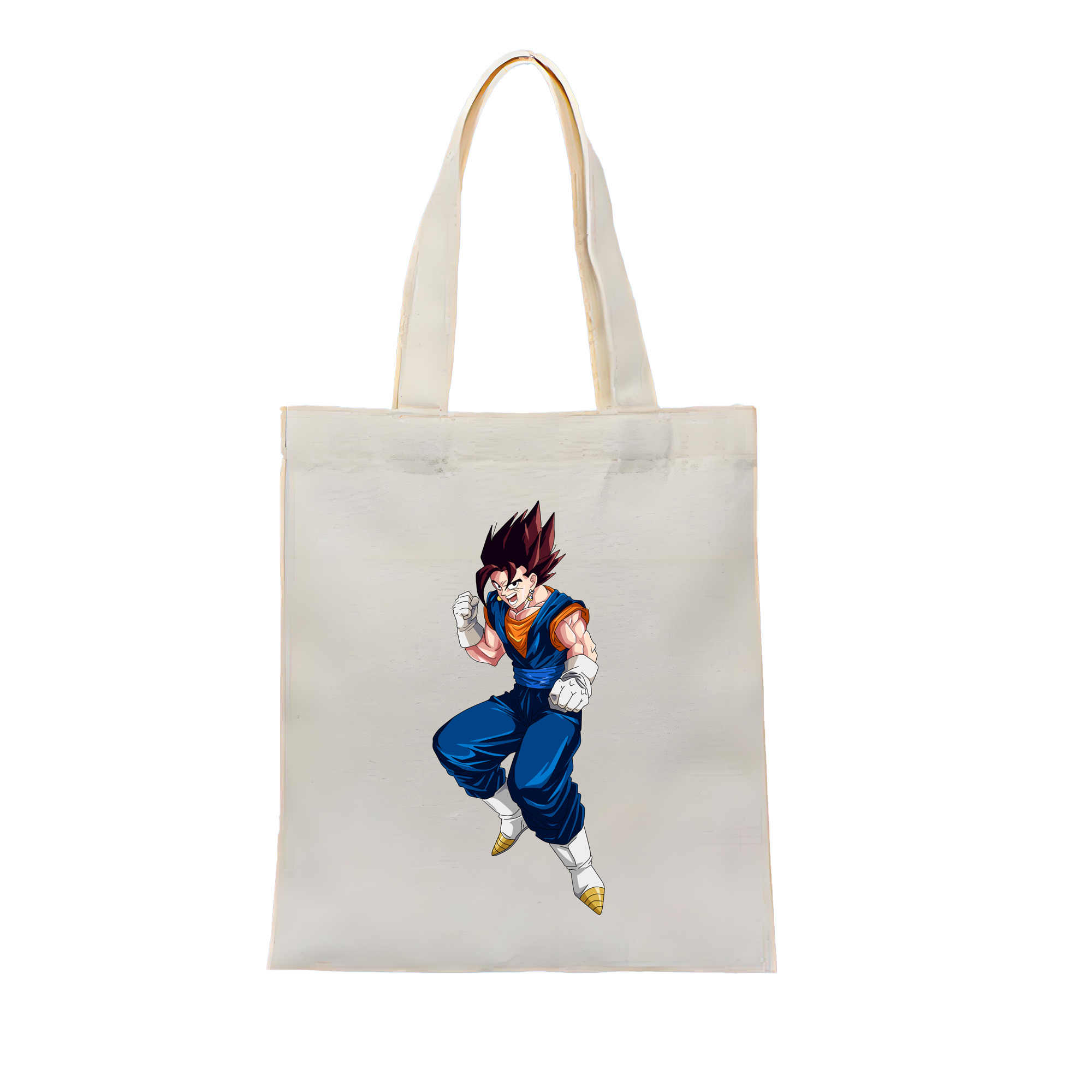 （画像用） ドラゴンボール 孫 悟飯（そんごはん）DRAGON BALL Son Gohan 縦型キャンバス生地手提げバッグ　トートバッグ
