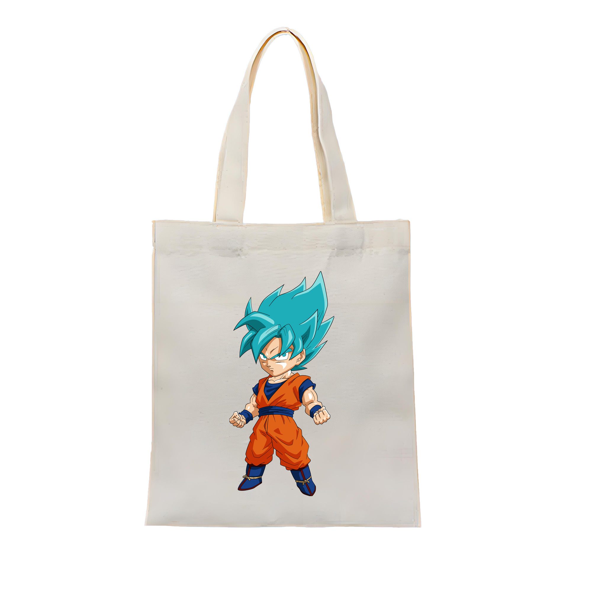 （画像用） ドラゴンボール 孫 悟飯（そんごはん）DRAGON BALL Son Gohan 縦型キャンバス生地手提げバッグ　トートバッグ