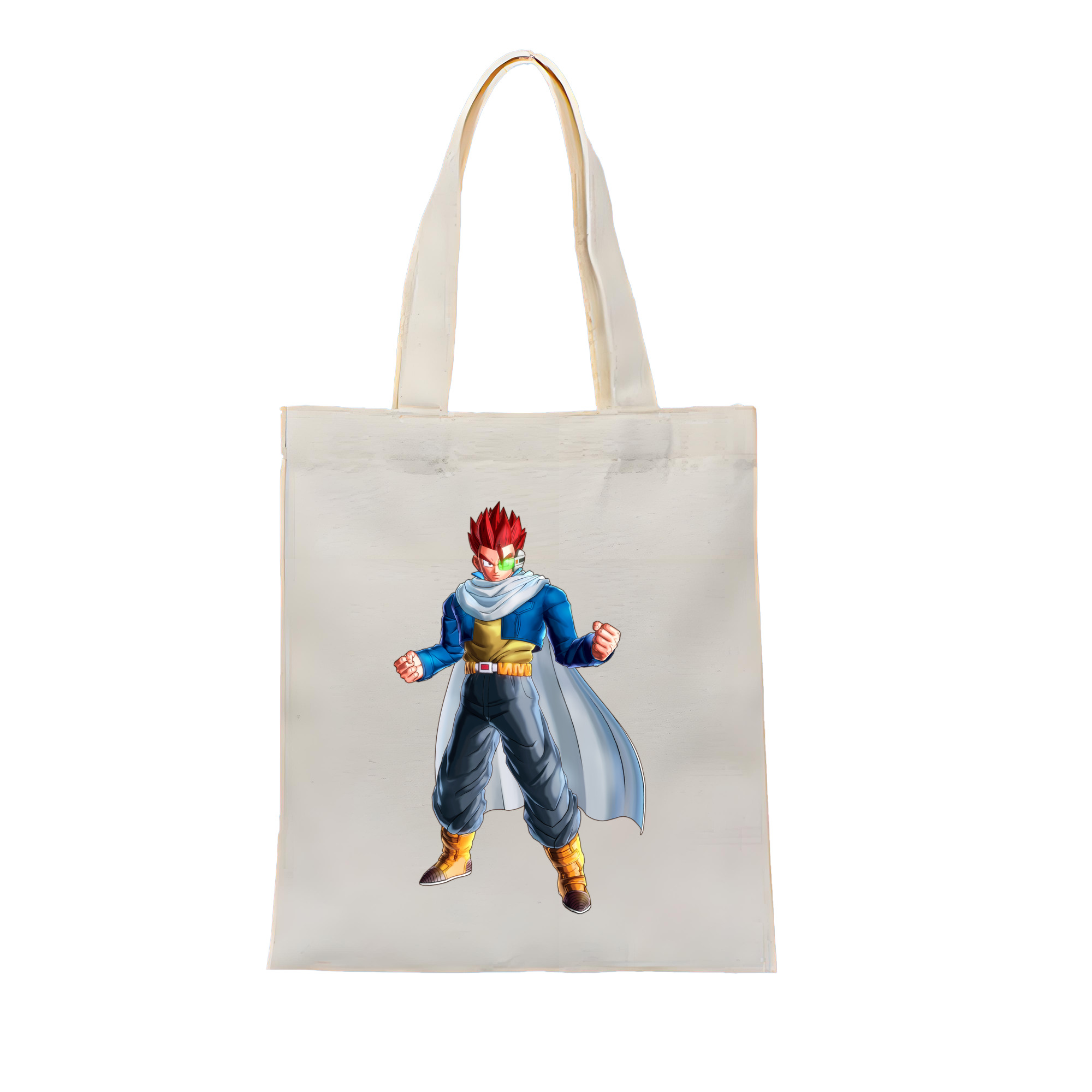 （画像用） ドラゴンボール 孫 悟飯（そんごはん）DRAGON BALL Son Gohan 縦型キャンバス生地手提げバッグ　トートバッグ