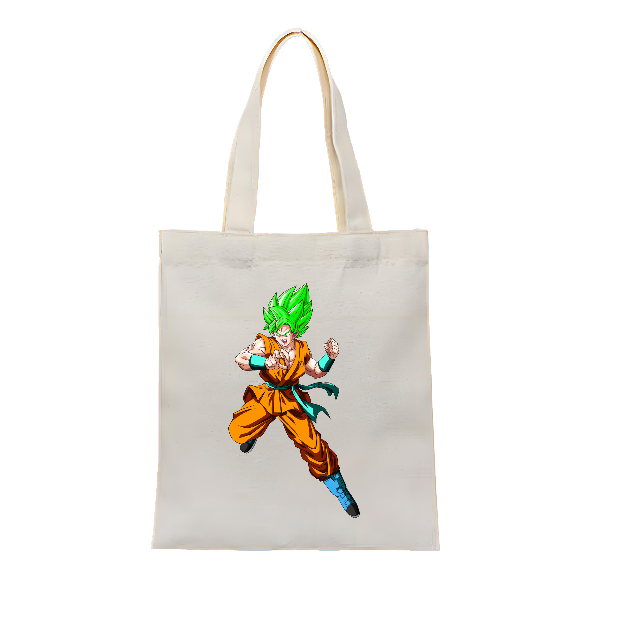 （画像用） ドラゴンボール 孫 悟飯（そんごはん）DRAGON BALL Son Gohan 縦型キャンバス生地手提げバッグ　トートバッグ
