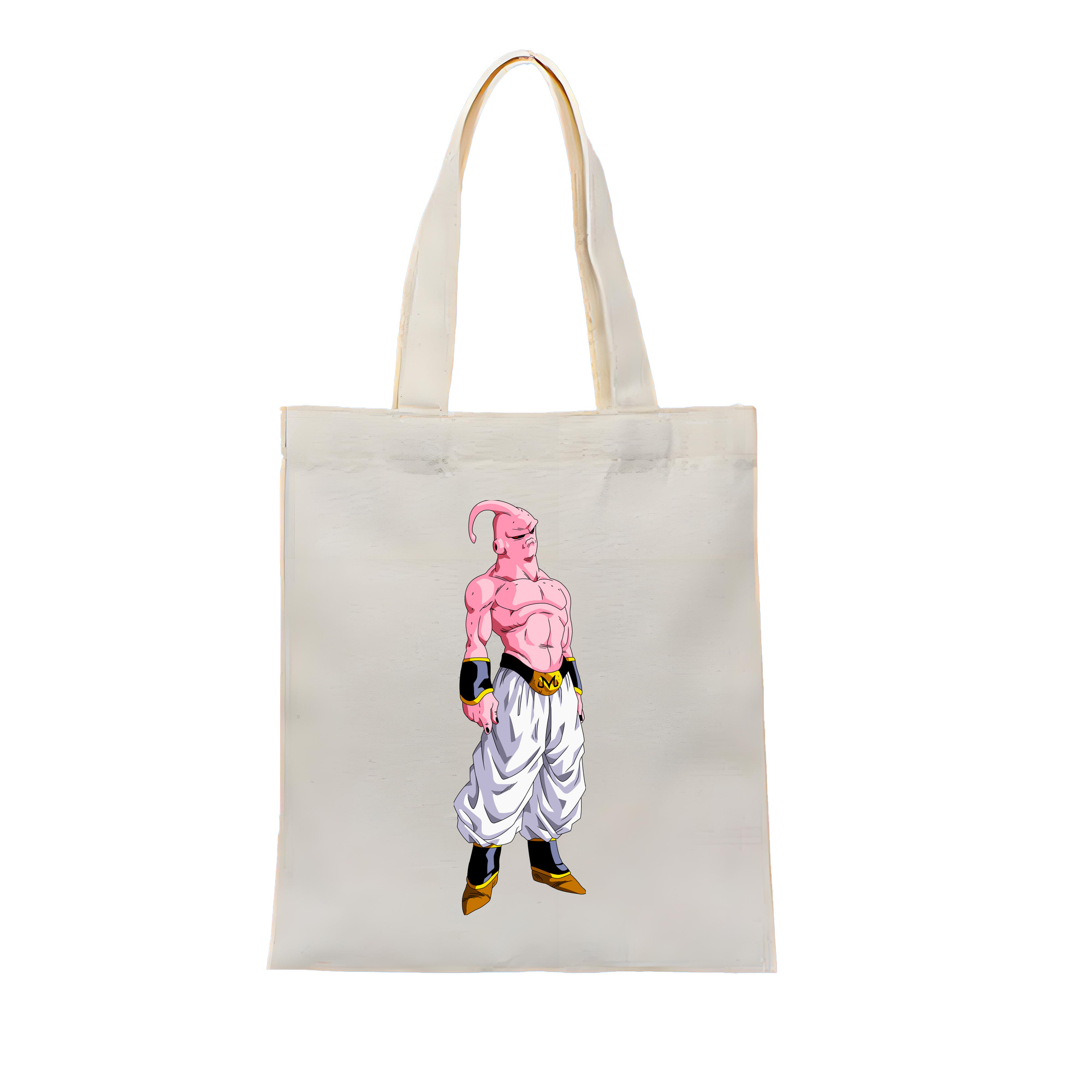 （画像用） ドラゴンボール 魔人ブウ DRAGON BALL Majin Buu 縦型キャンバス生地手提げバッグ　トートバッグ