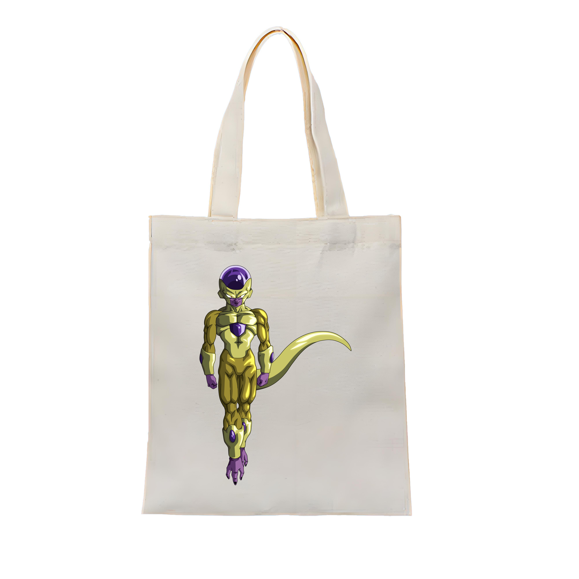 （画像用） ドラゴンボール フリーザ DRAGON BALL Frieza 縦型キャンバス生地手提げバッグ　トートバッグ