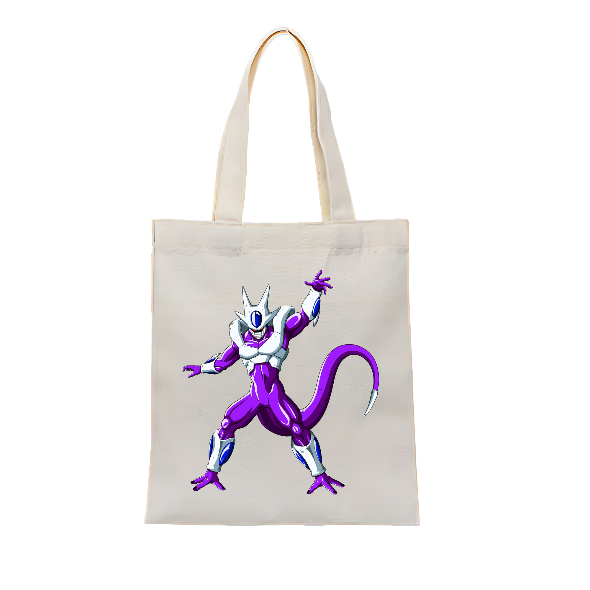 （画像用） ドラゴンボール クウラ DRAGON BALL Cooler Coora 縦型キャンバス生地手提げバッグ　トートバッグ