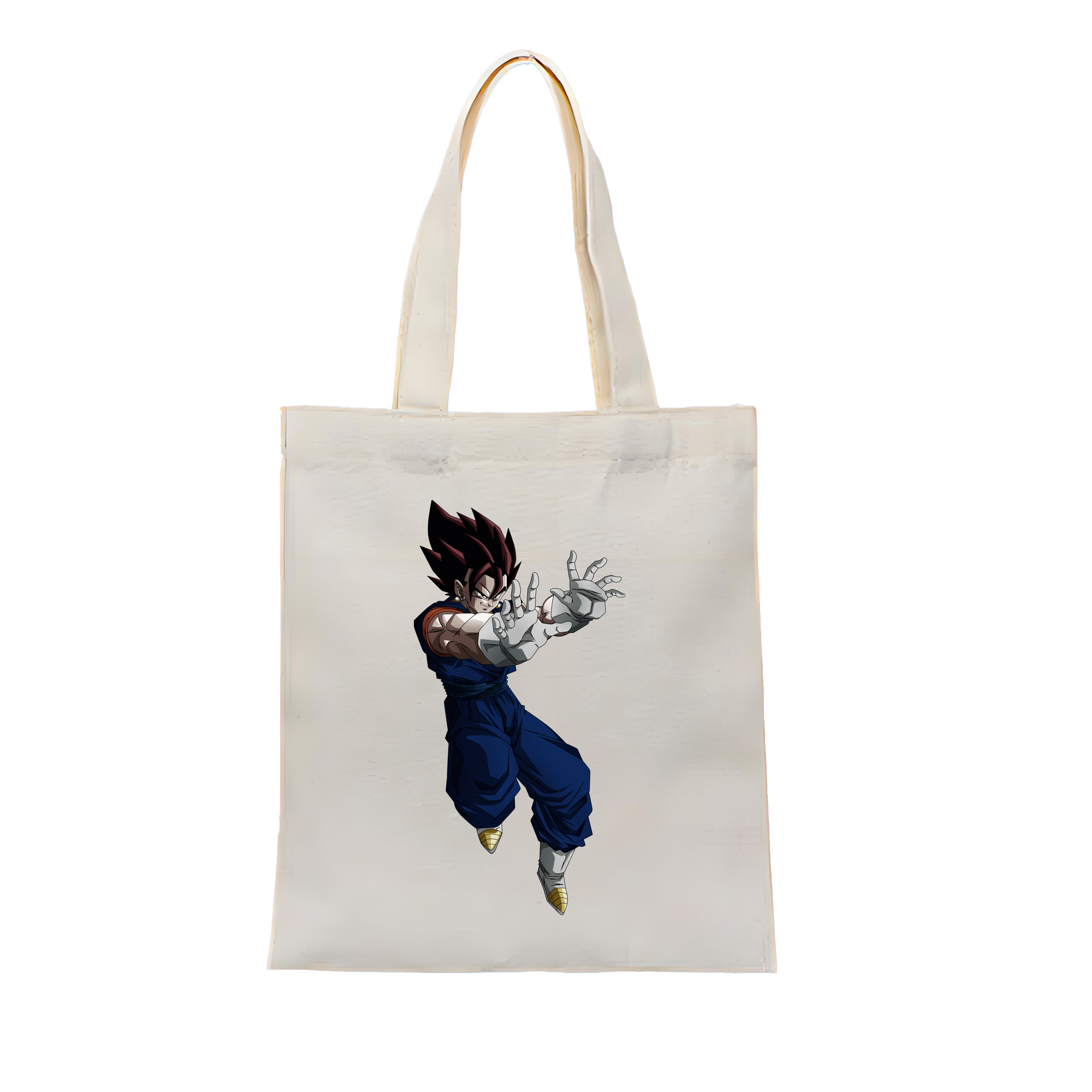 （画像用） ドラゴンボール ベジット DRAGON BALL Vegetto 縦型キャンバス生地手提げバッグ　トートバッグ