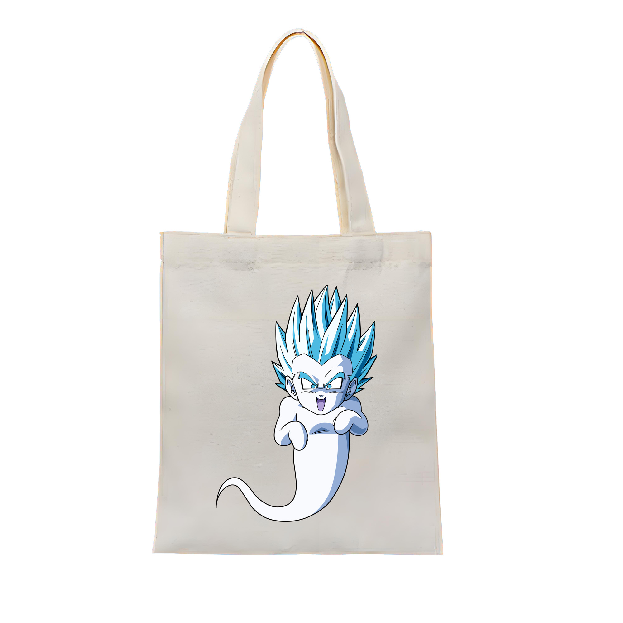 （画像用） ドラゴンボール ベジット DRAGON BALL Vegetto 縦型キャンバス生地手提げバッグ　トートバッグ