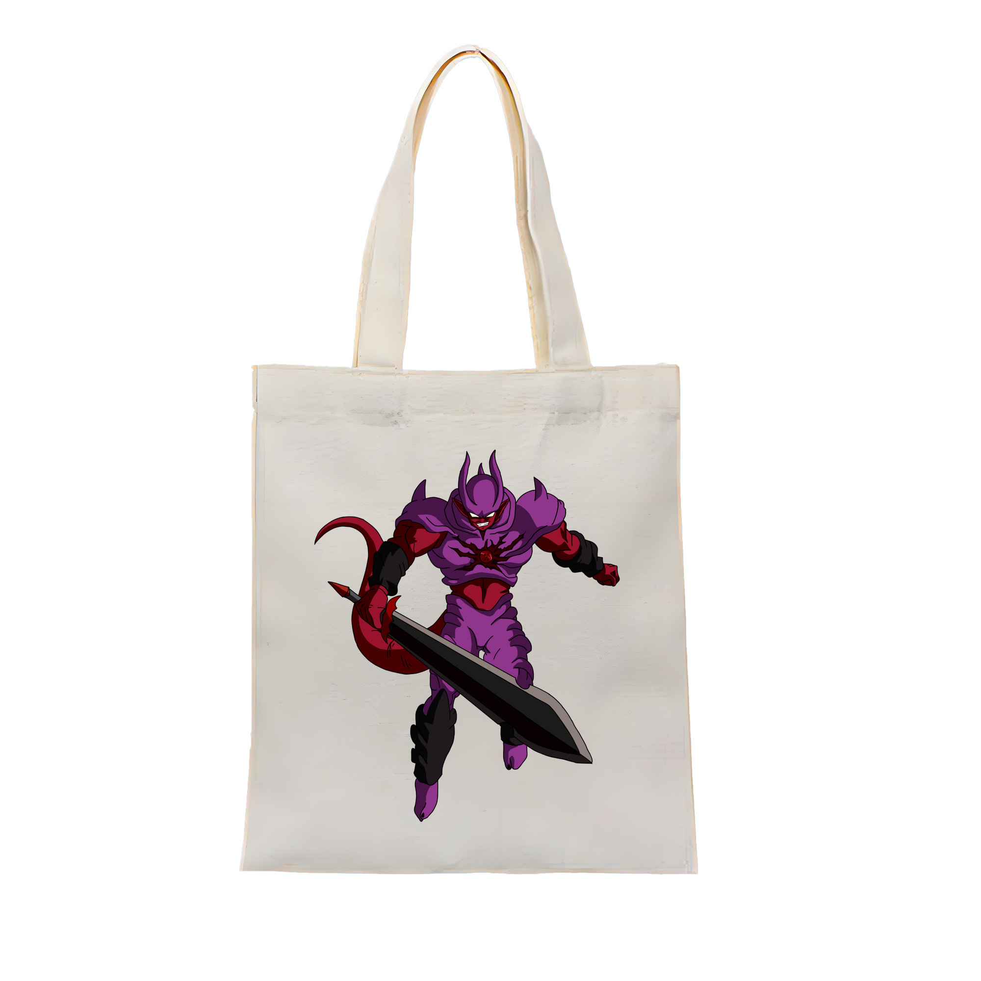 （画像用） ドラゴンボール ジャネンバ DRAGON BALL Janemba 縦型キャンバス生地手提げバッグ　トートバッグ