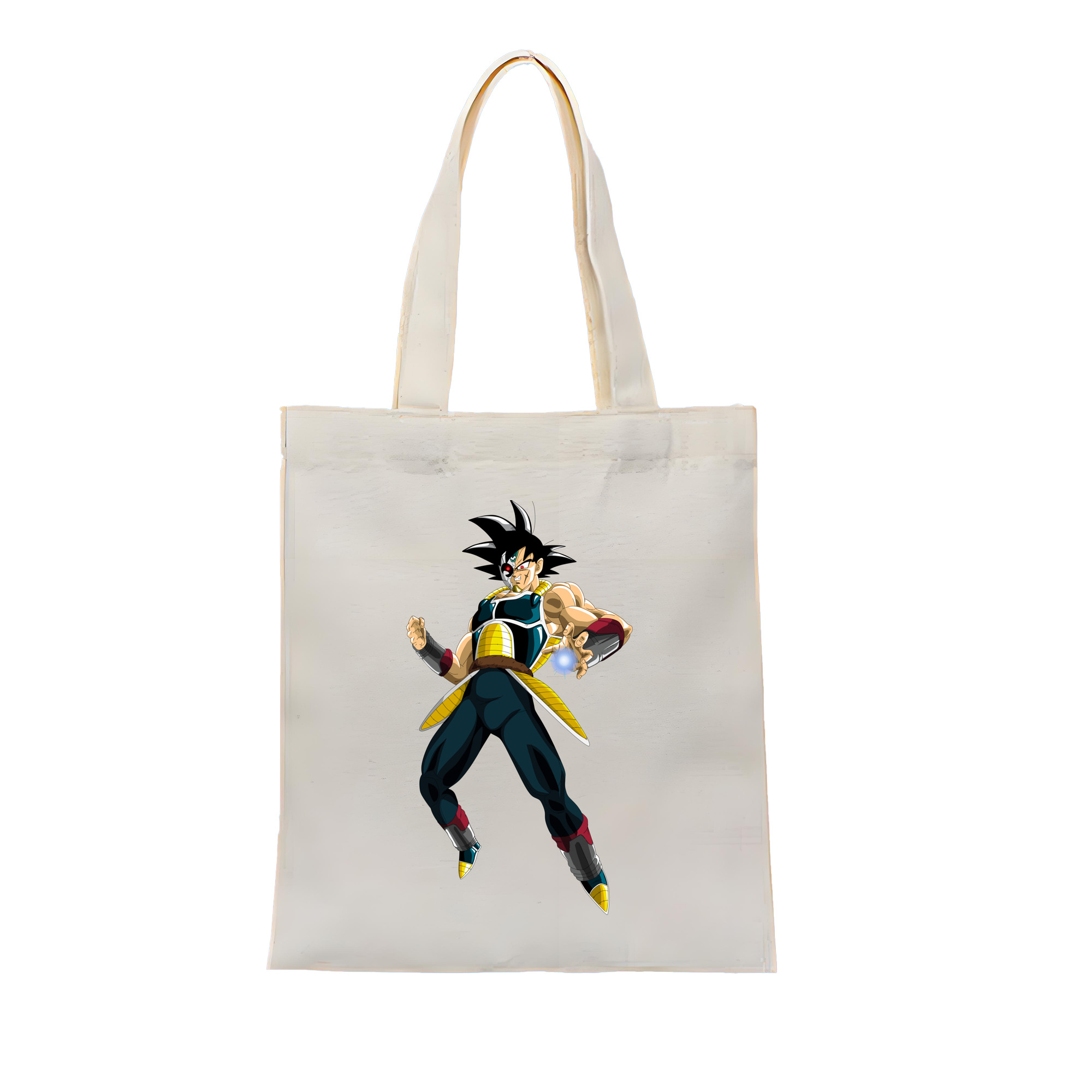 （画像用） ドラゴンボール バーダック DRAGON BALL Burdock 縦型キャンバス生地手提げバッグ　トートバッグ